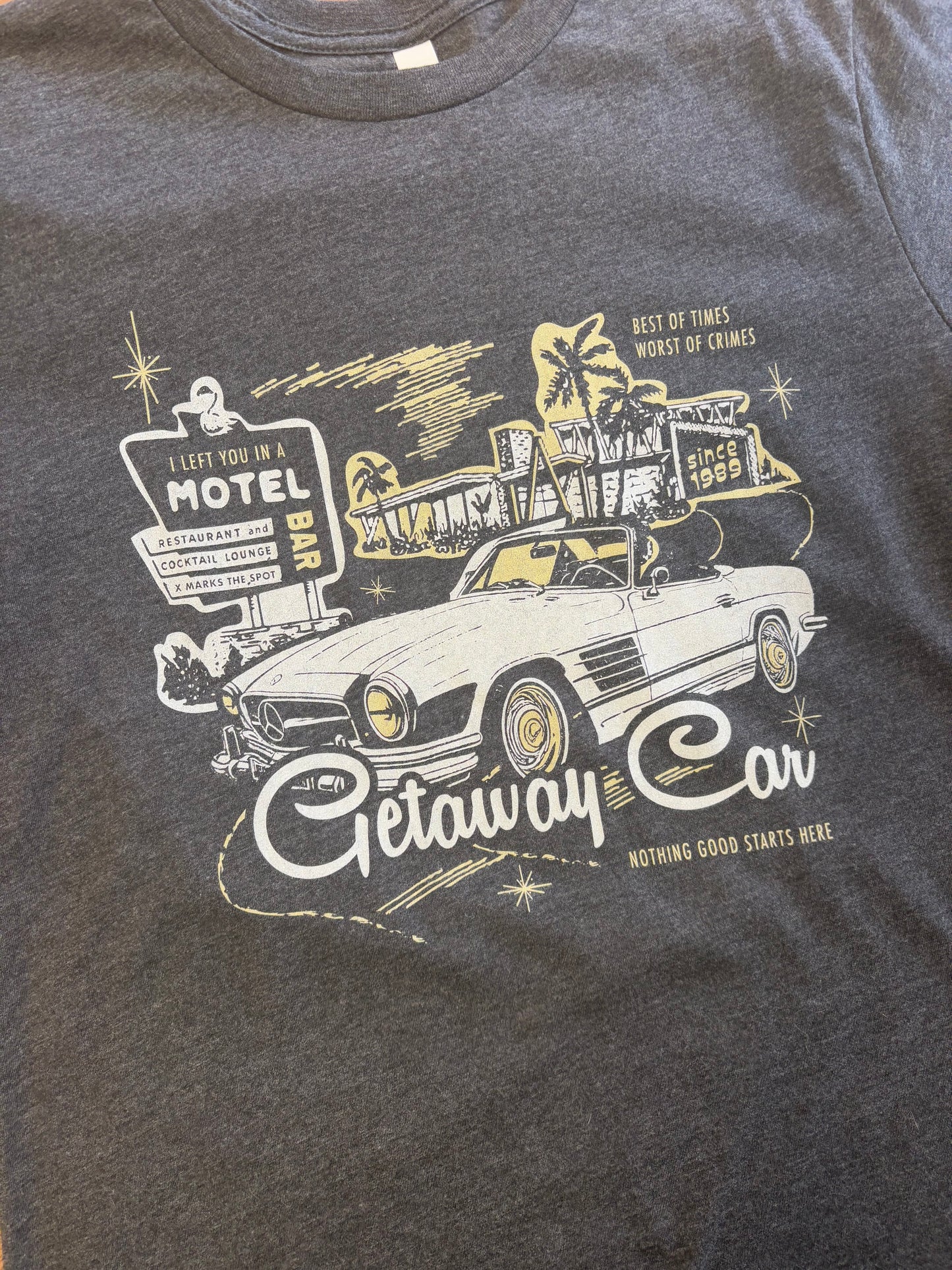 Getaway Car Motel Tee