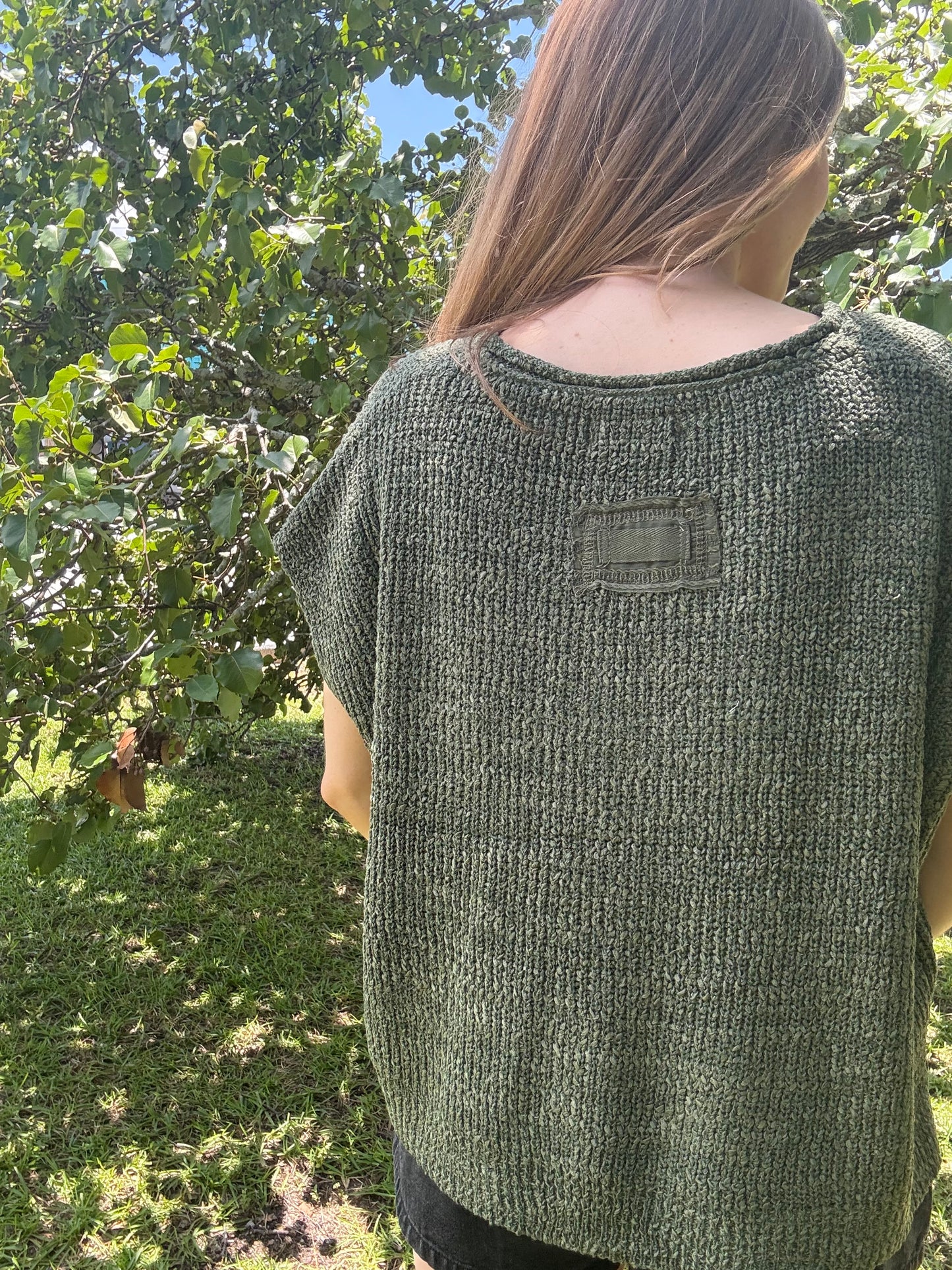 Jules Olive Sweater Top