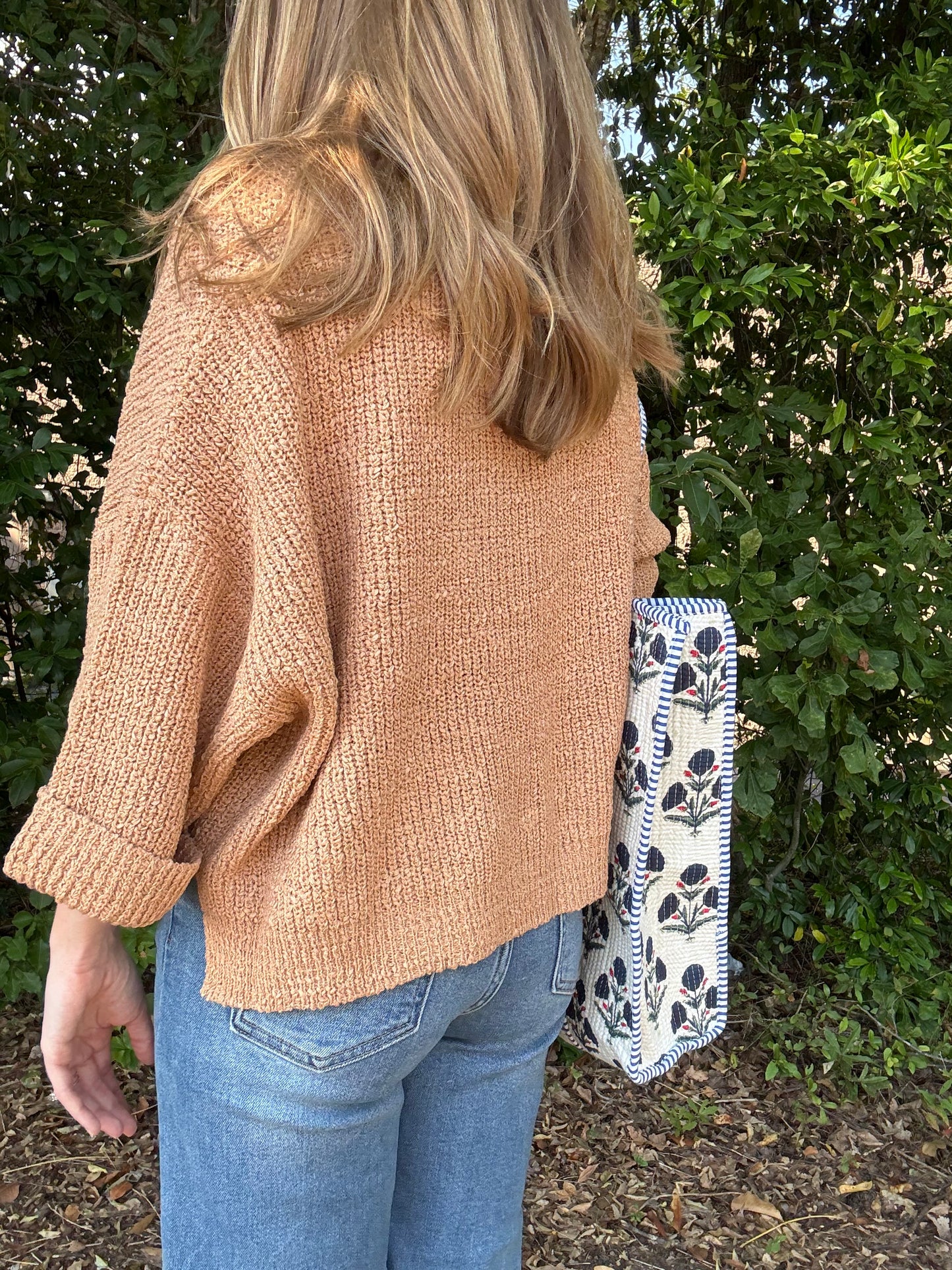 Wren Tan Sweater Top