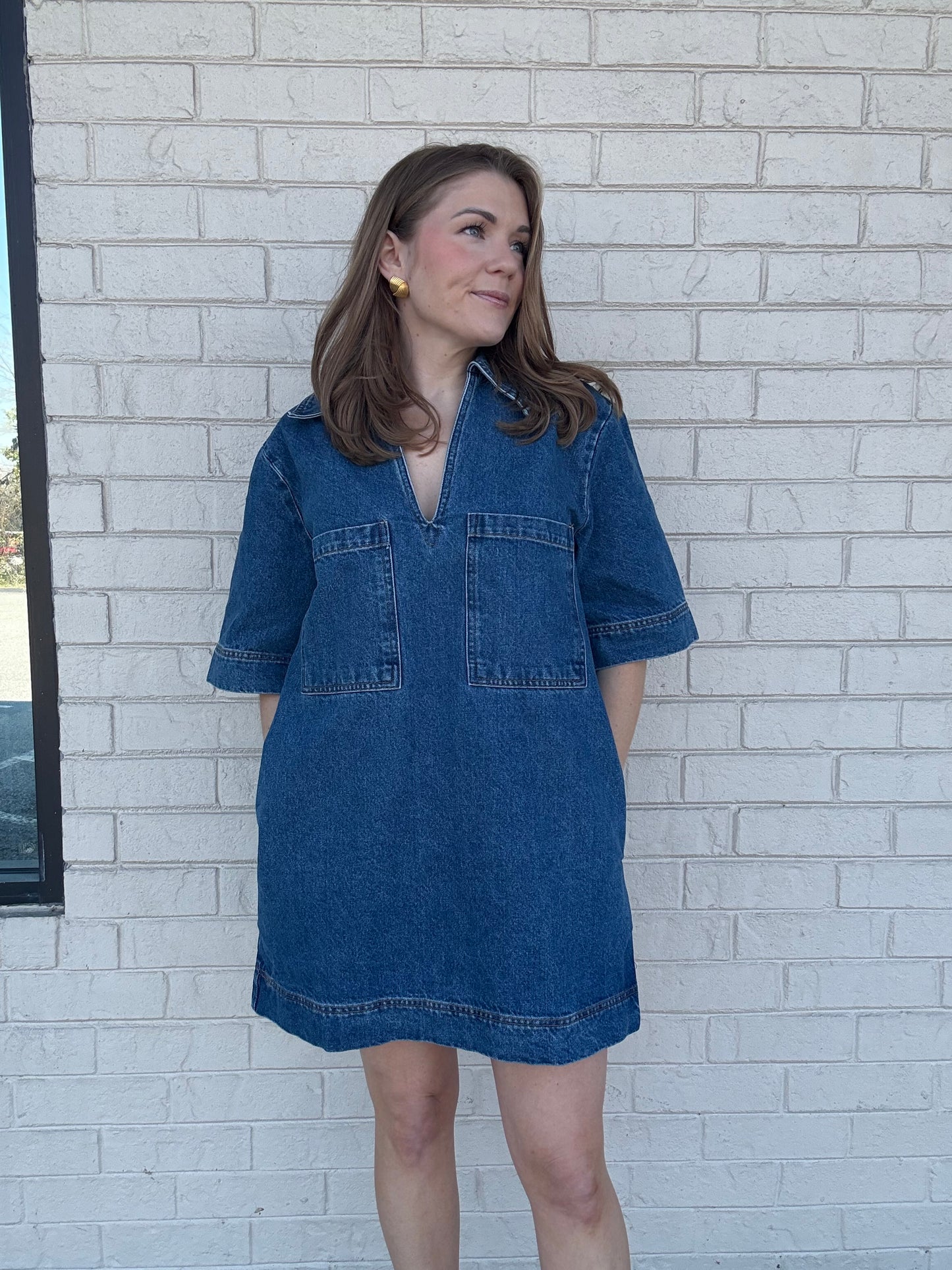 Tate Denim Mini Dress