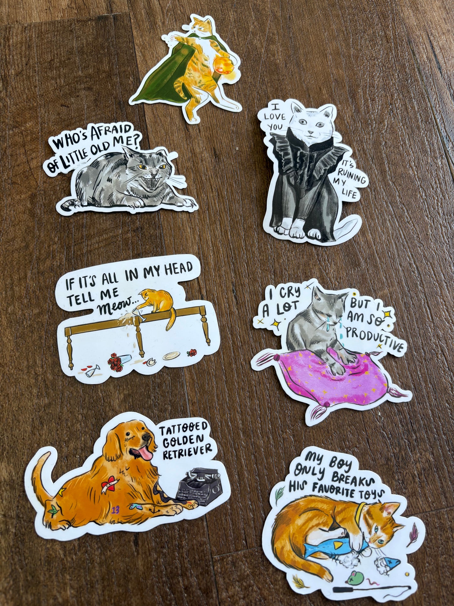 Cat Stickers Songs