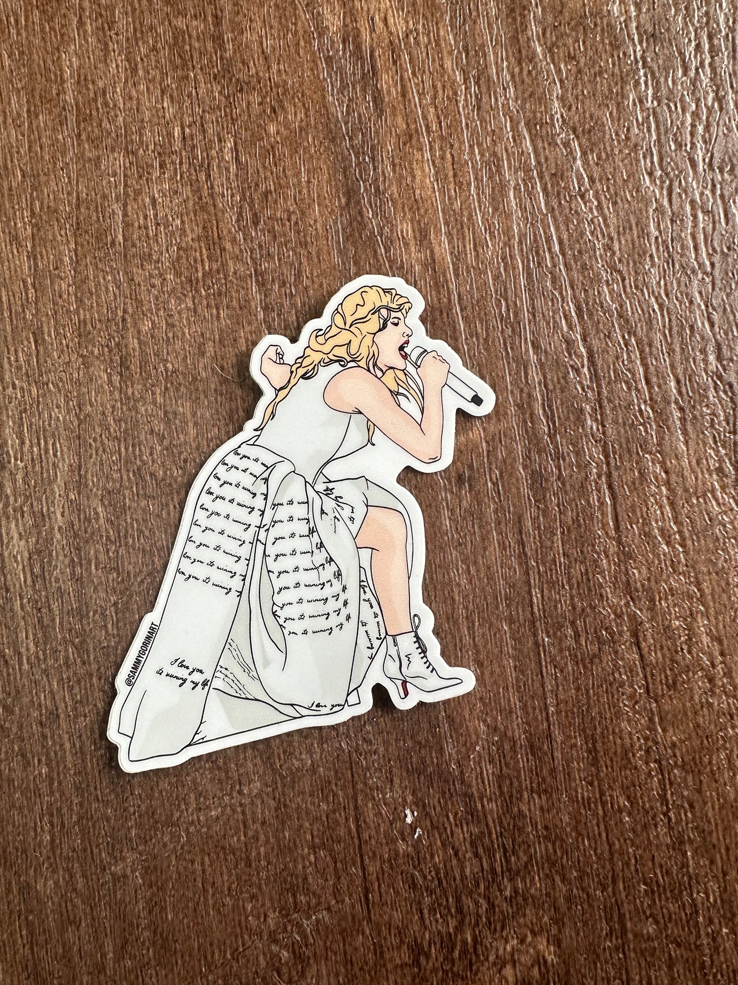 Who’s Afraid Sticker