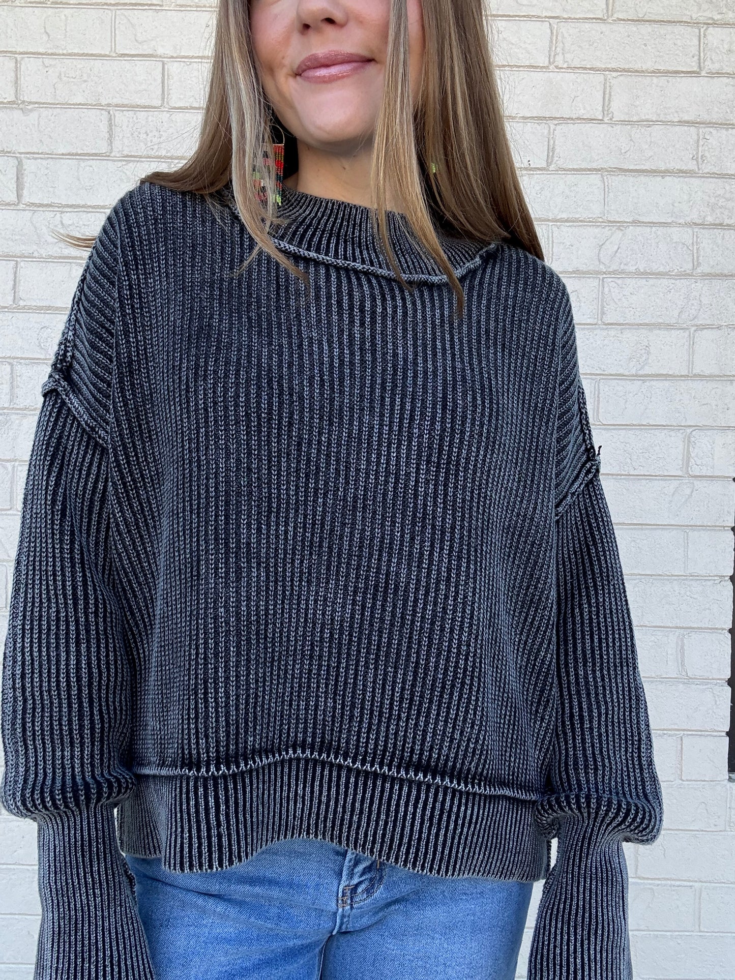 Ophelia Black Sweater