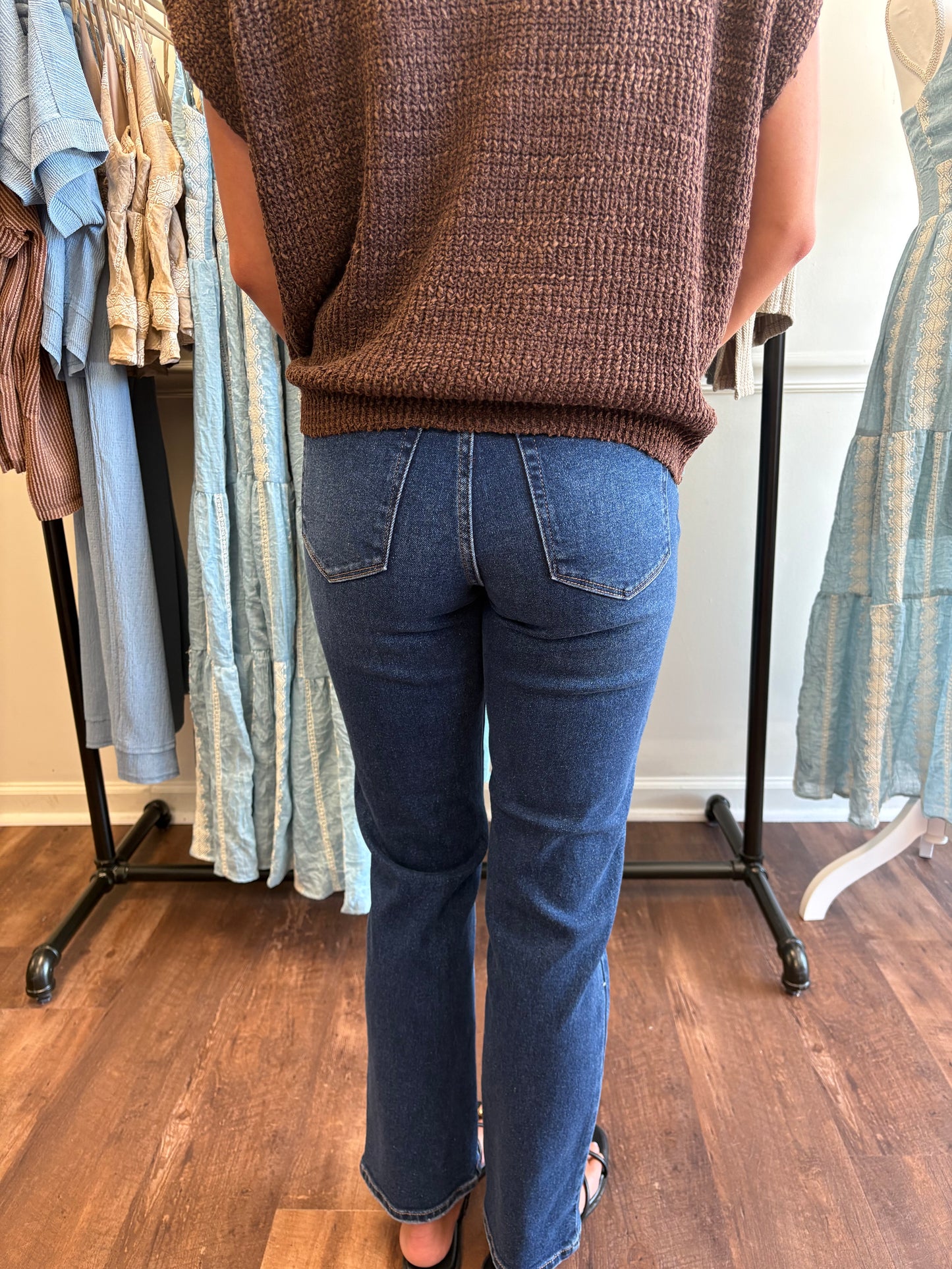 Dark Straight Denim