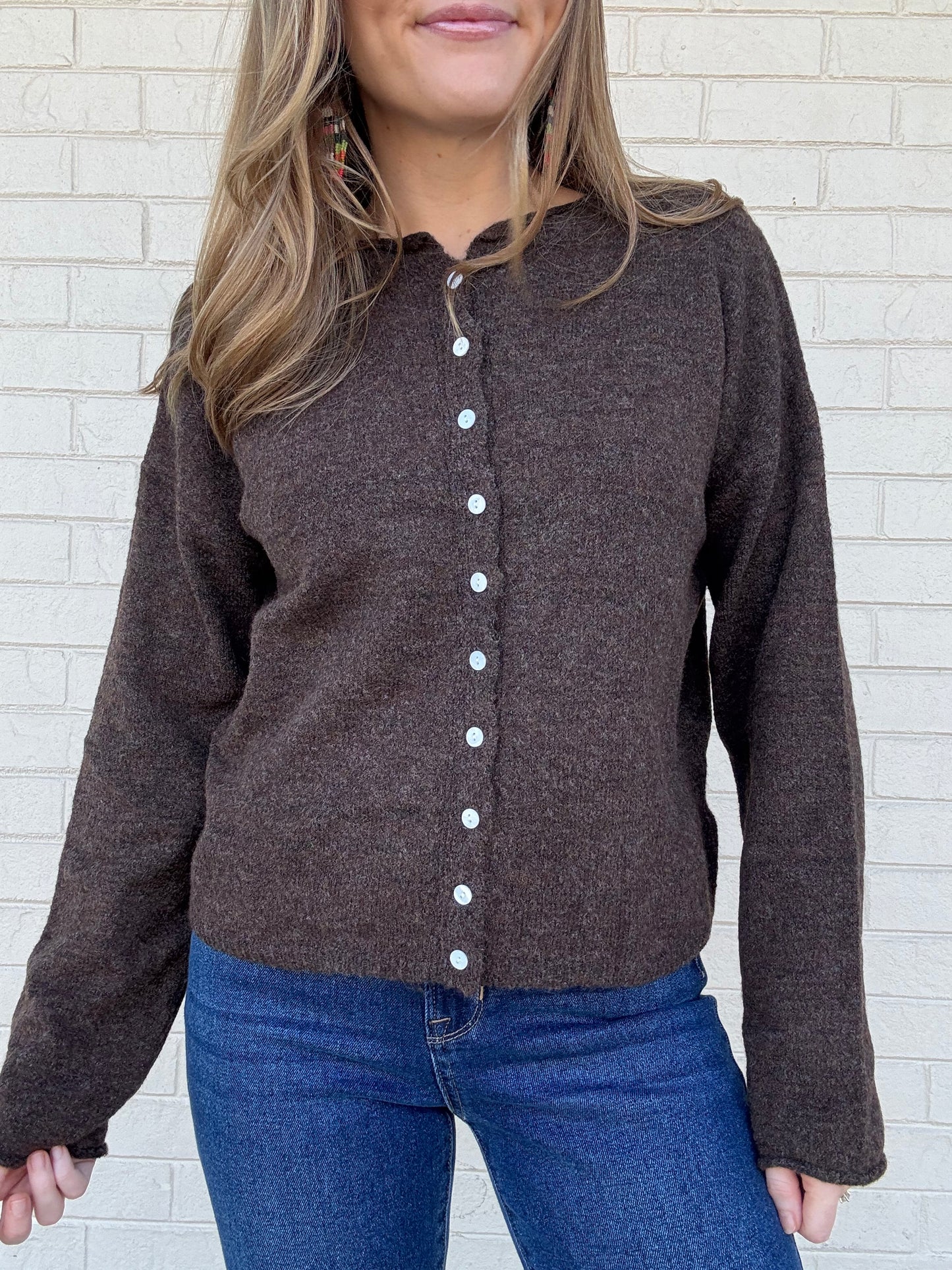 Jacie Brown Cardigan