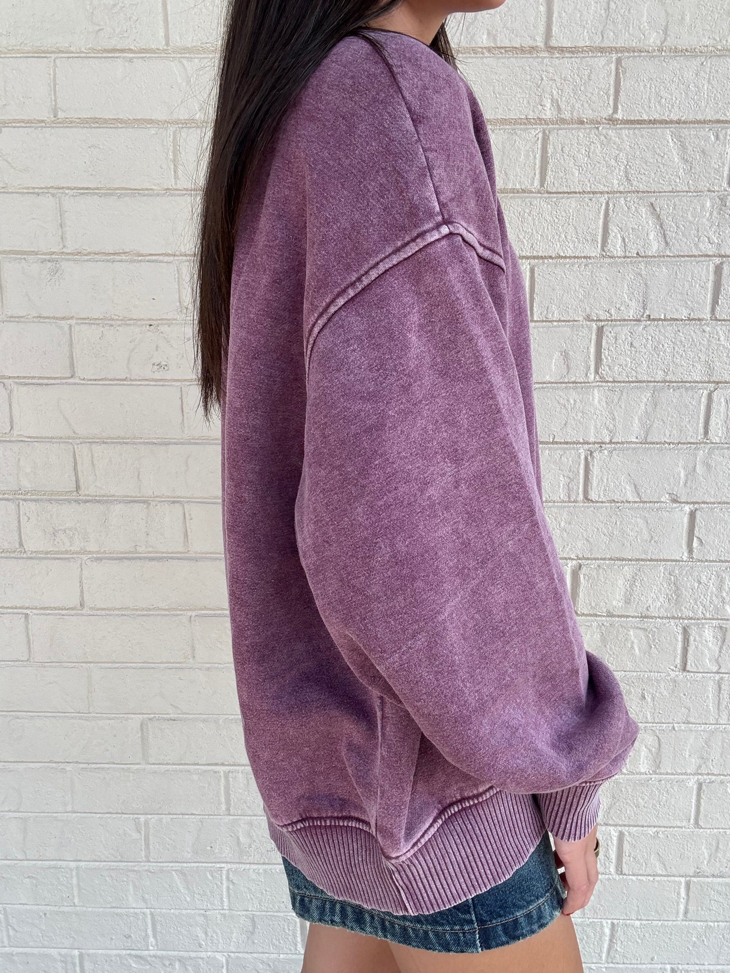 Nina Plum Pullover