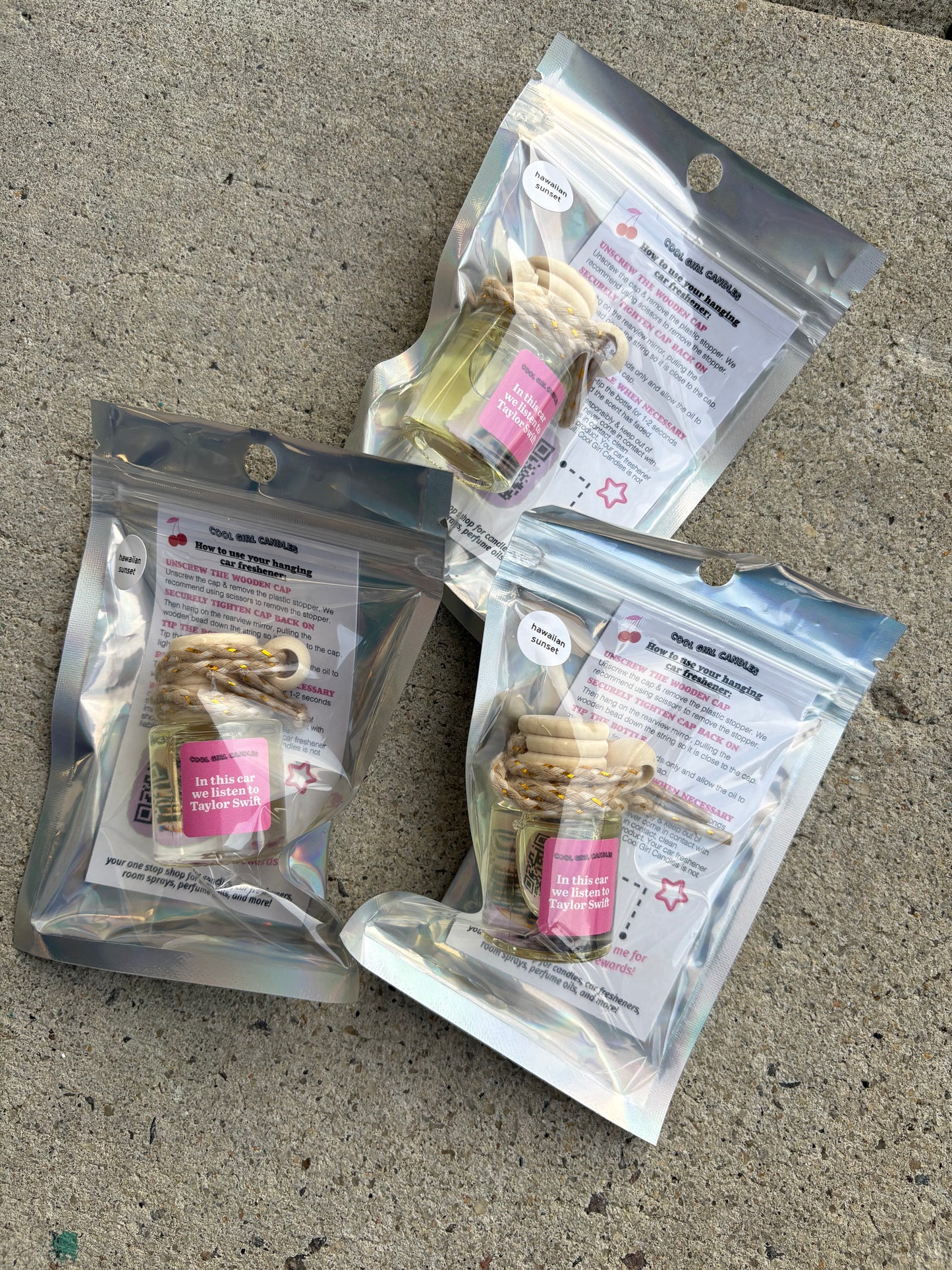 In This Car We Listen Freshener