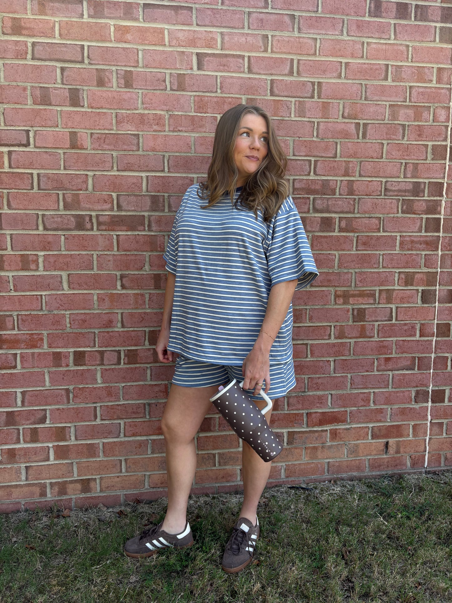 Sapphire Striped Set