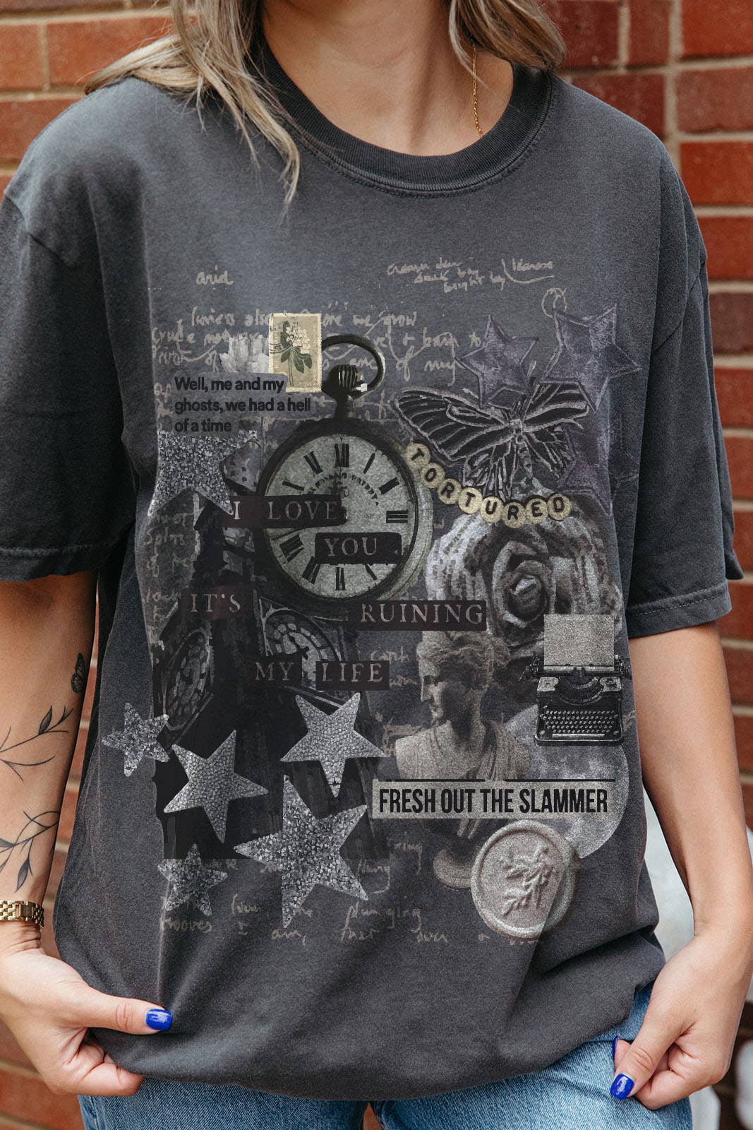 Poets Collage Tee