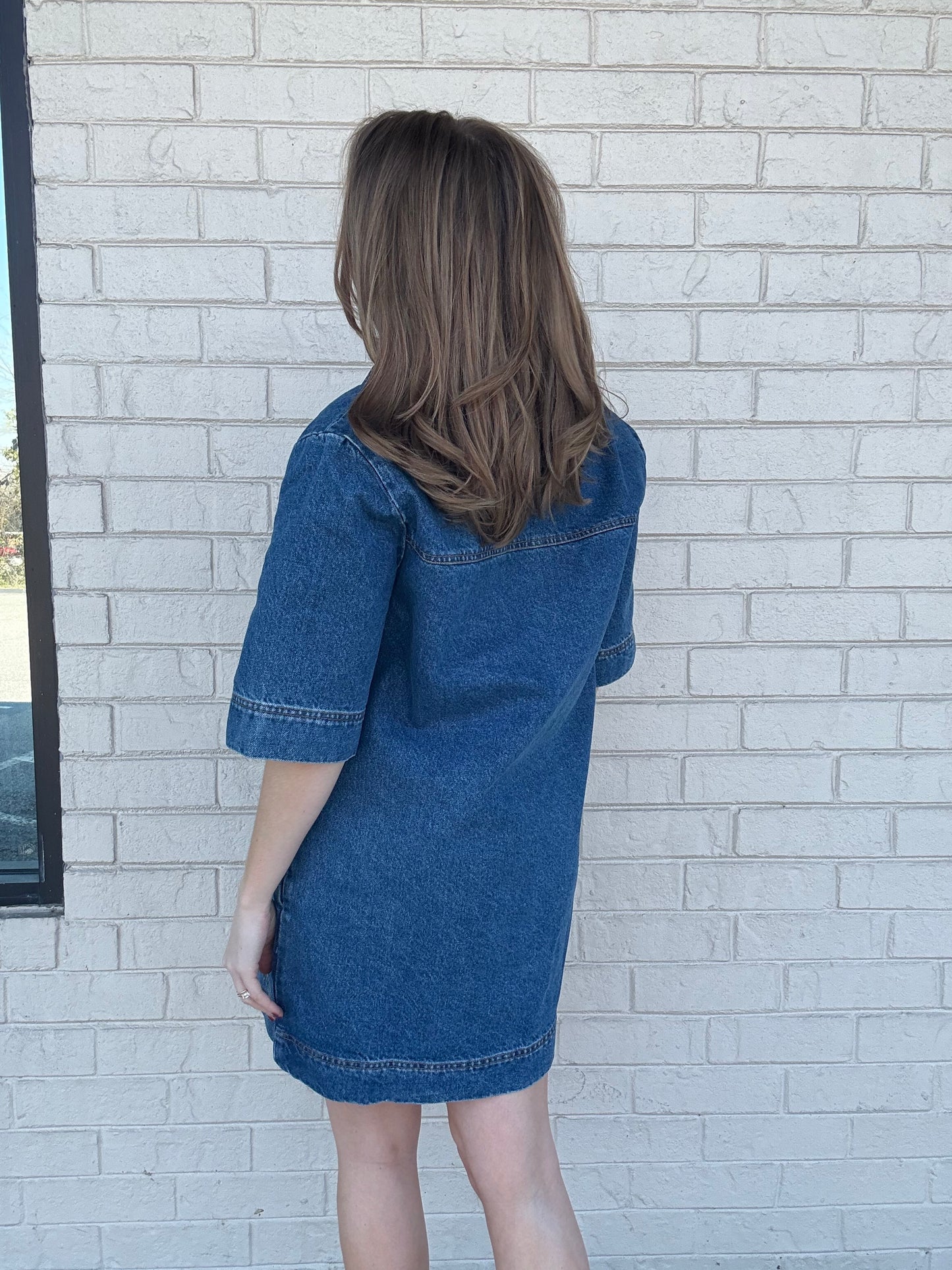 Tate Denim Mini Dress