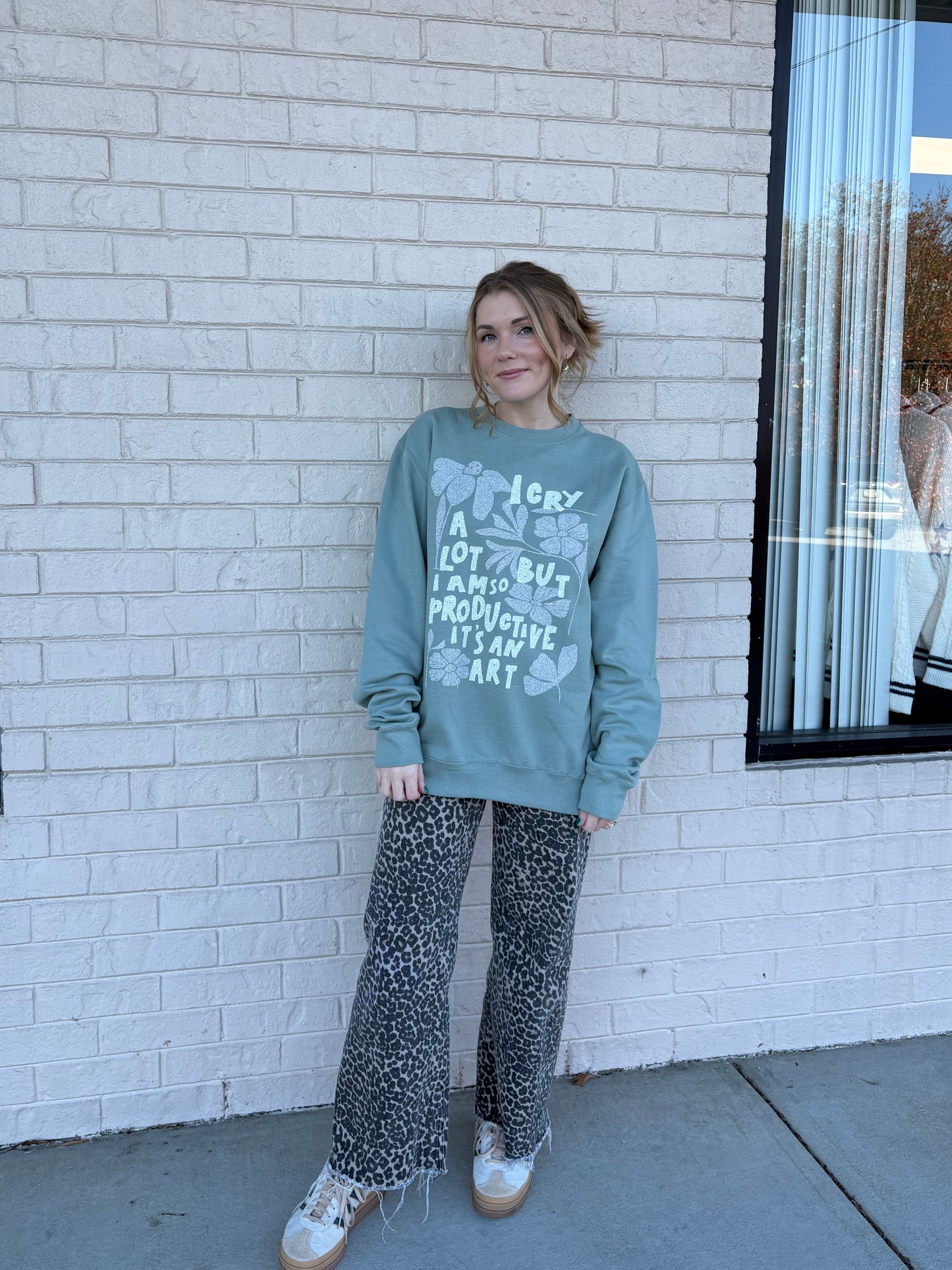 I Cry a Lot Sweatshirt