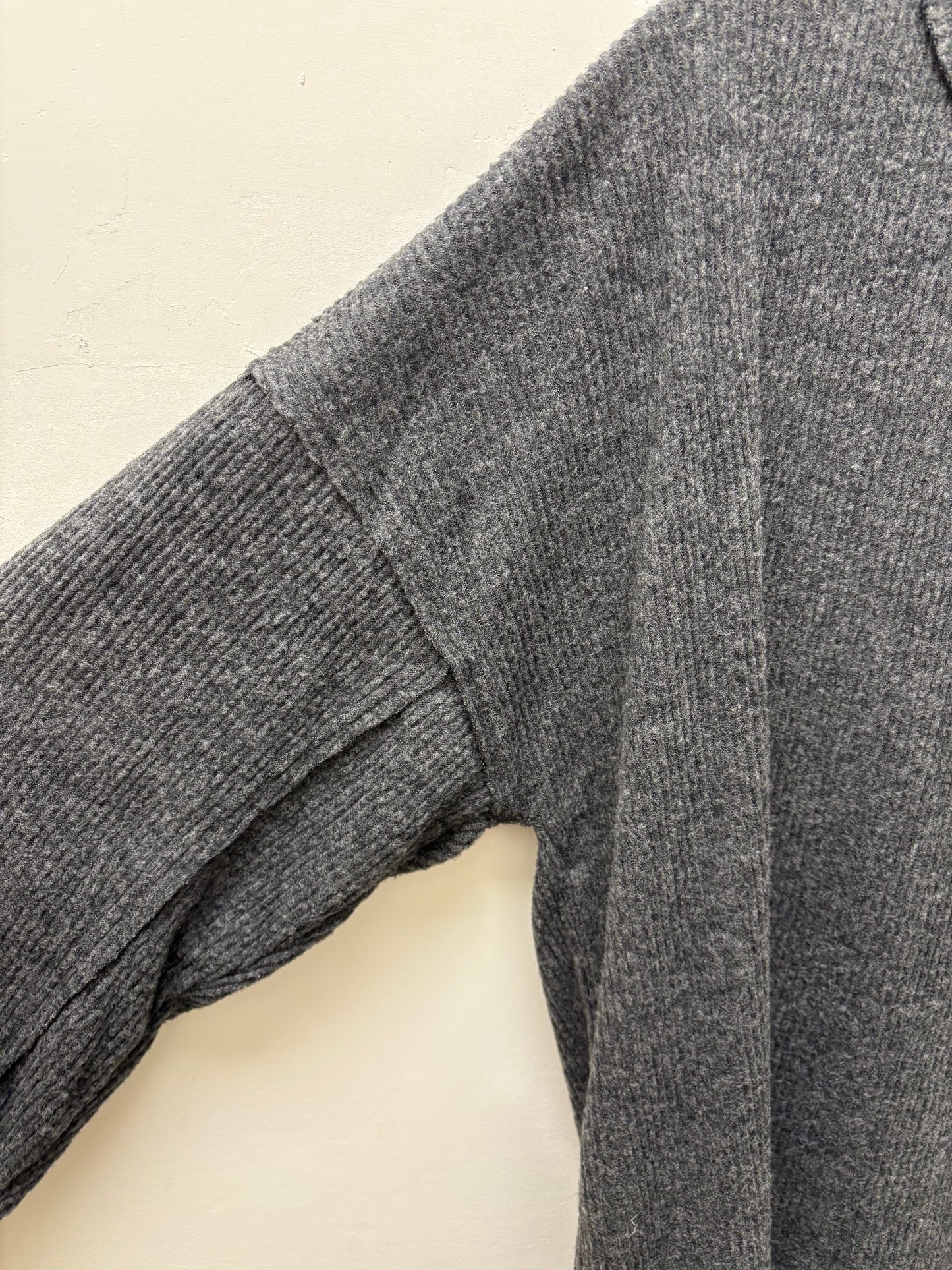 Teddy Ribbed Hacci Sweater