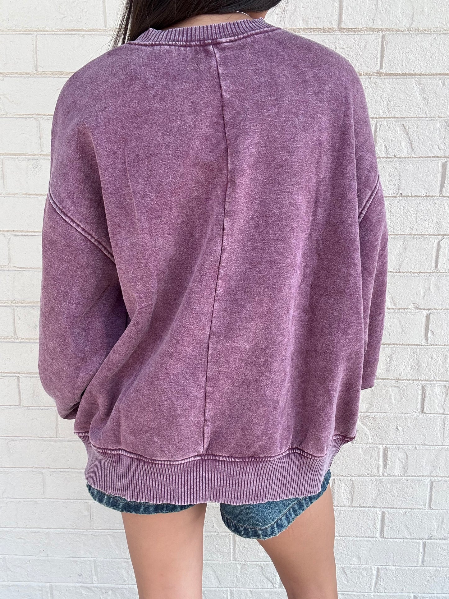 Nina Plum Pullover
