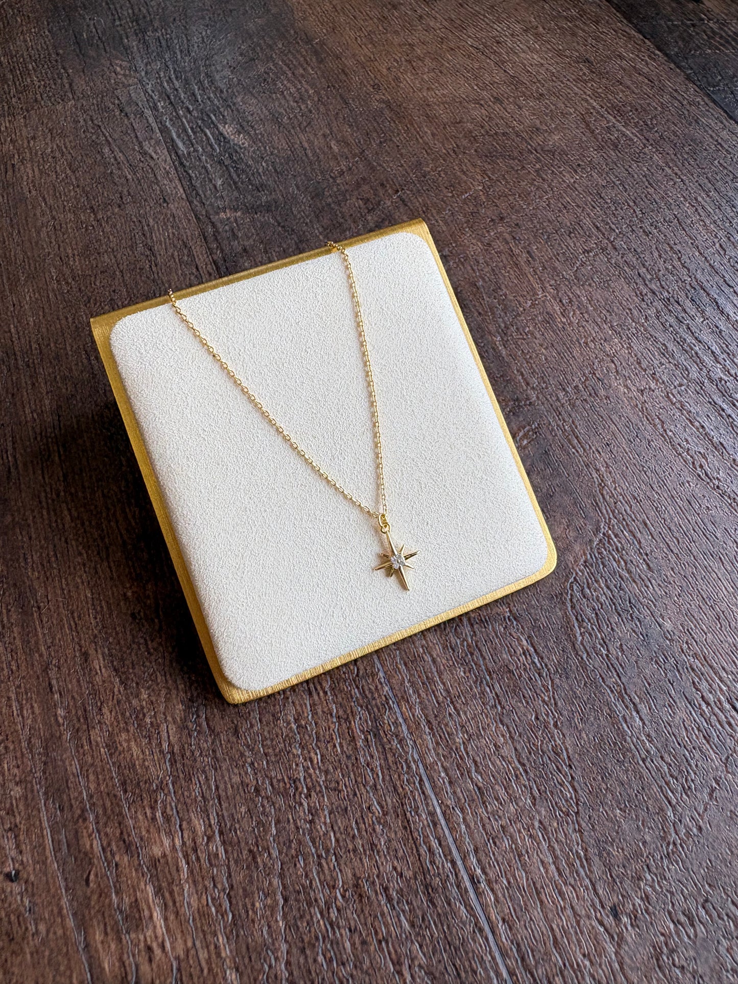 18K North Star Necklace