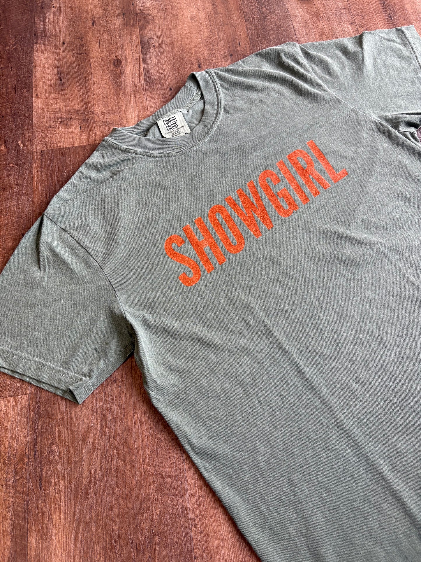 Showgirl Glitter Tee