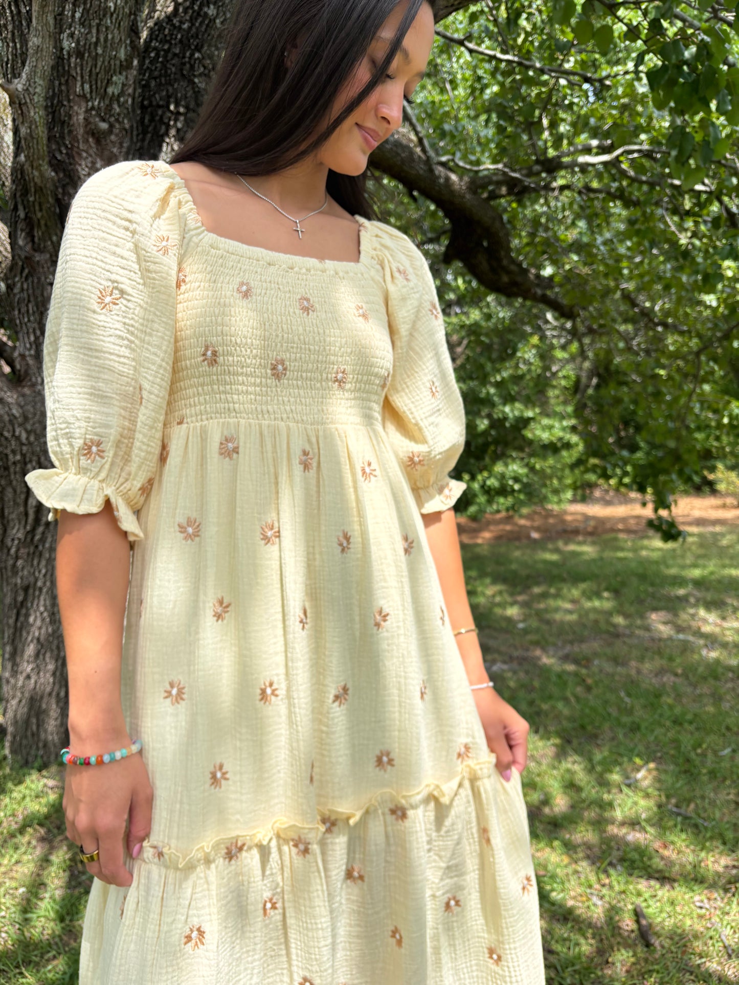 Bailey Embroidered Maxi