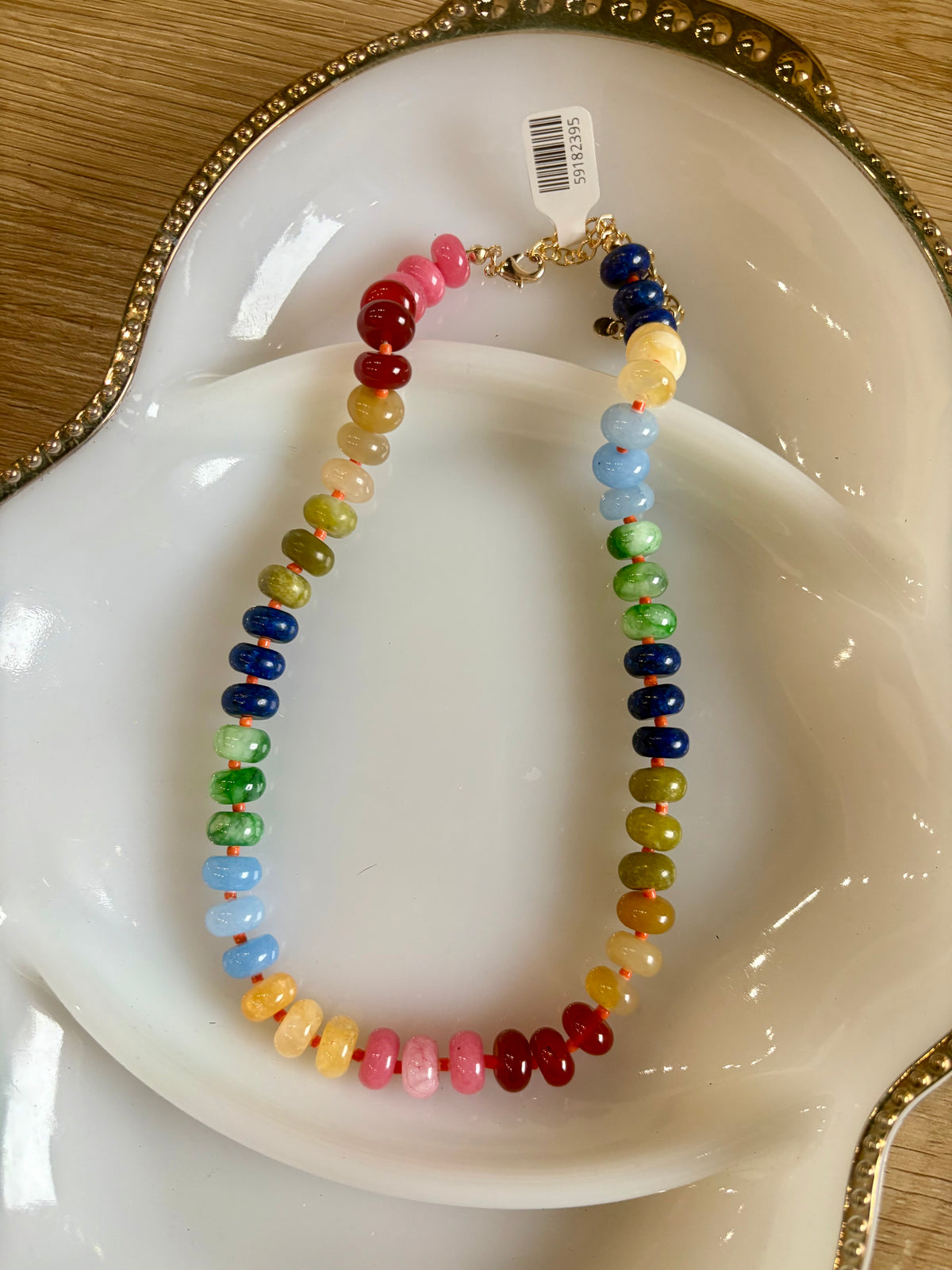 Semi Precious Stone Necklace