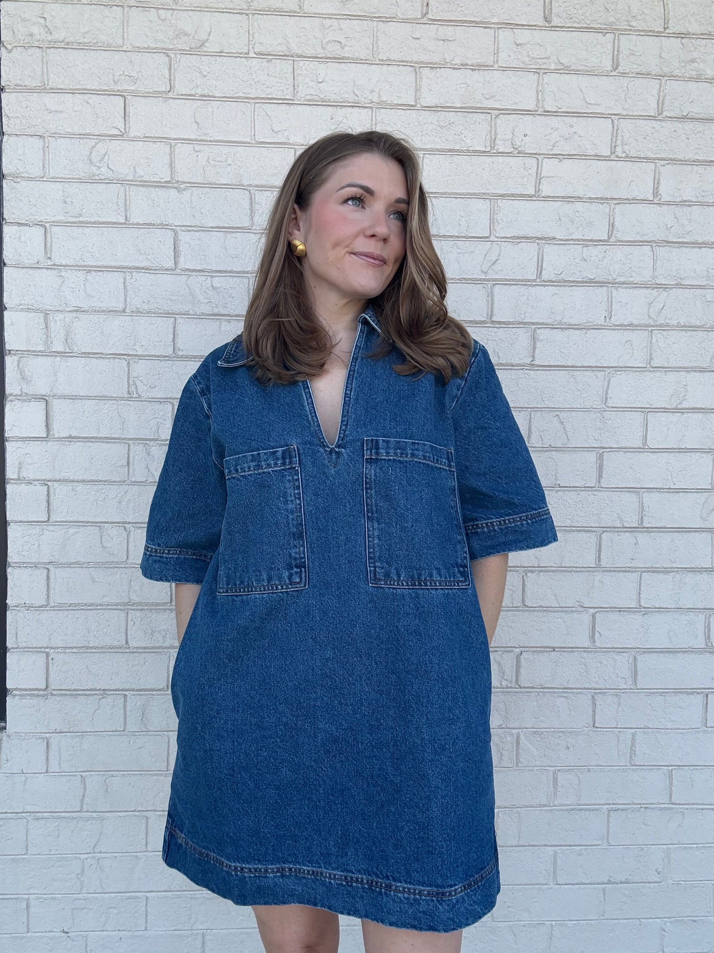 Tate Denim Mini Dress