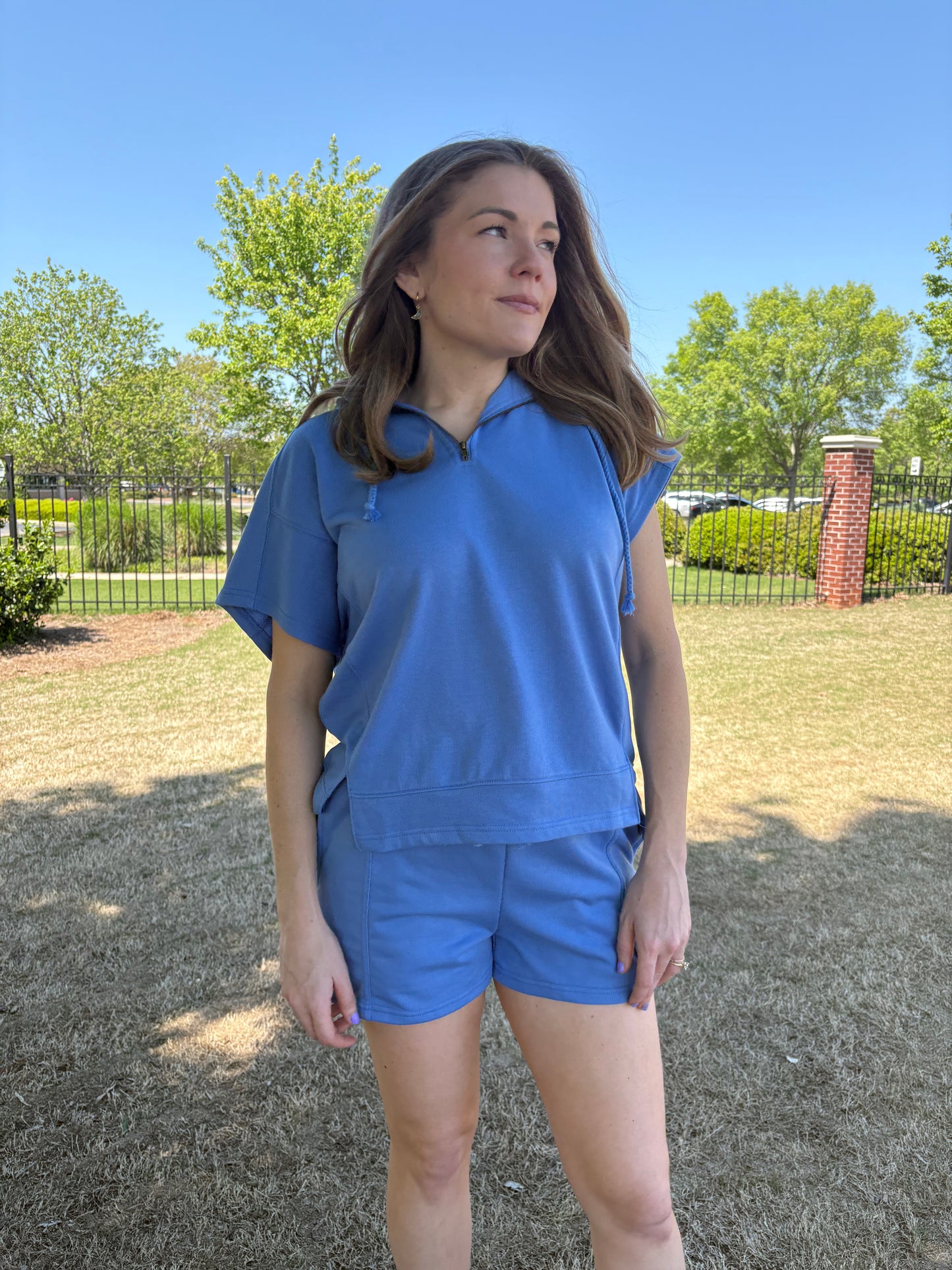 Sawyer Blue Matching Set
