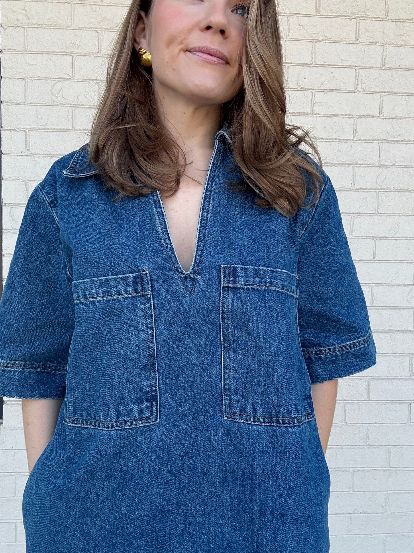 Tate Denim Mini Dress