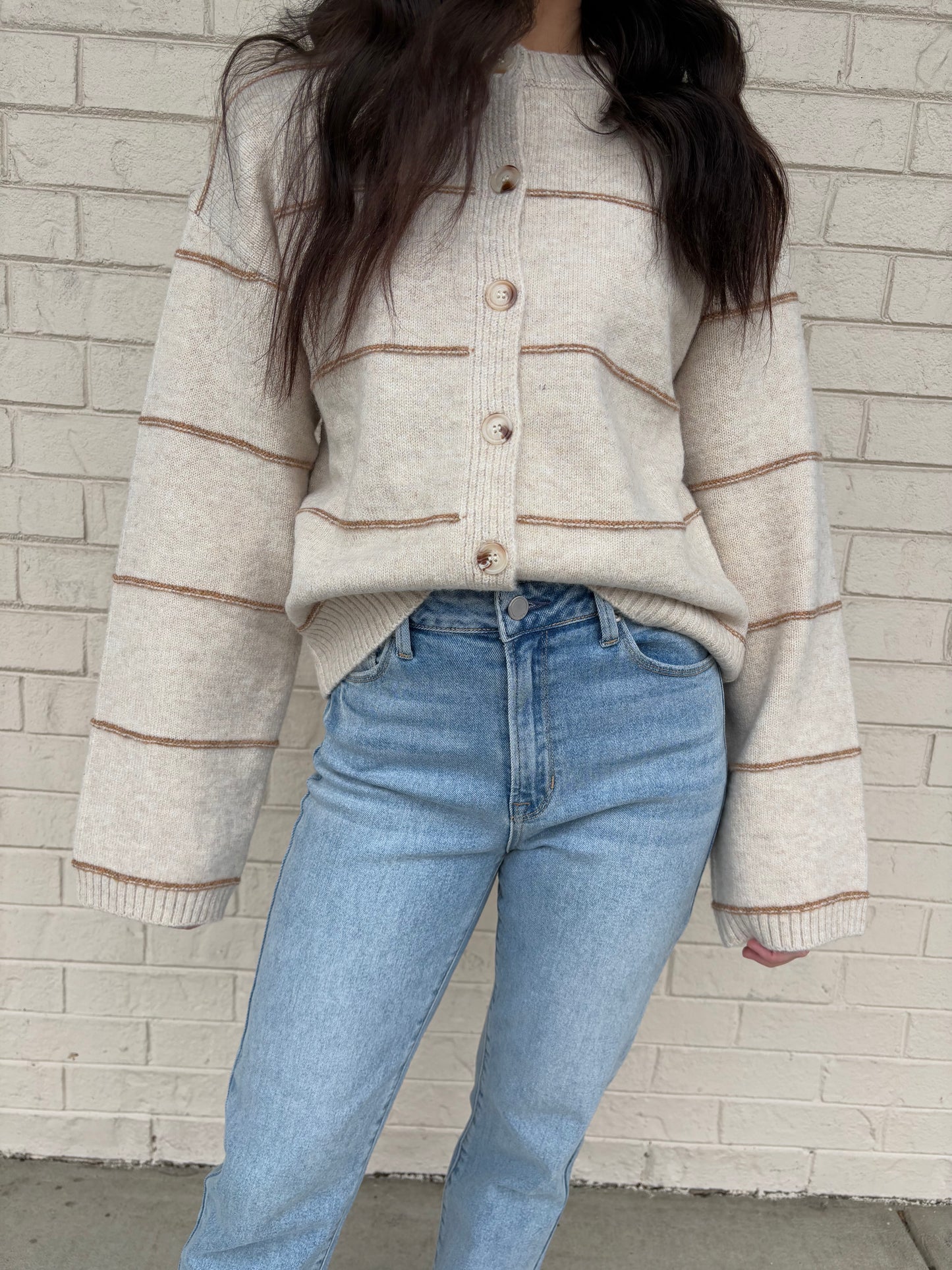 Light Wash Straight Denim