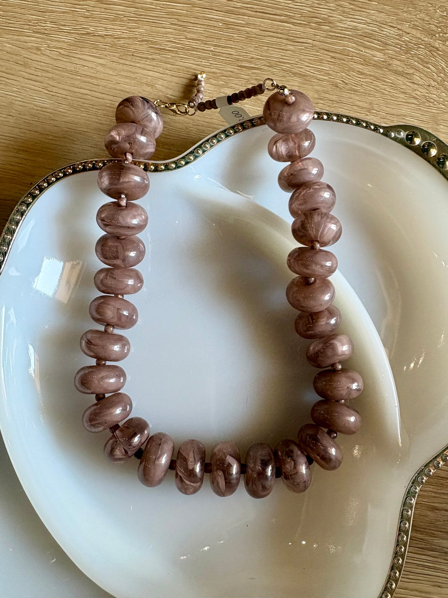 Brown Beaded Necklace