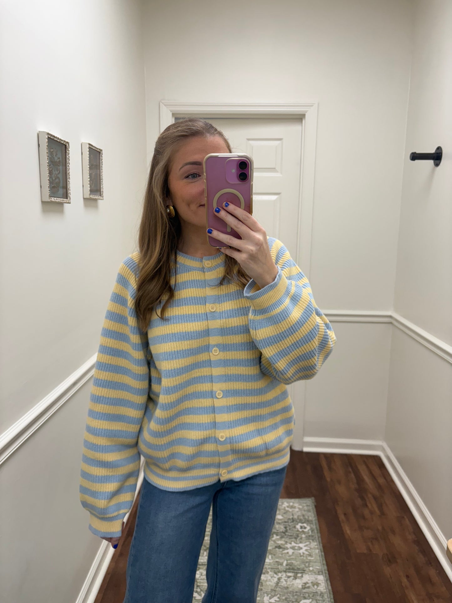 Opal Striped Sweater