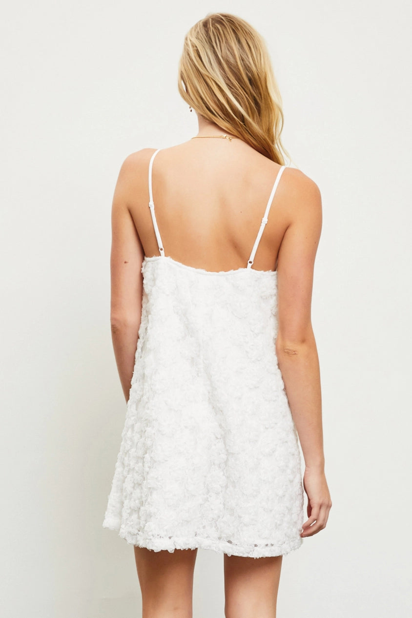Sabrina White Mini Dress
