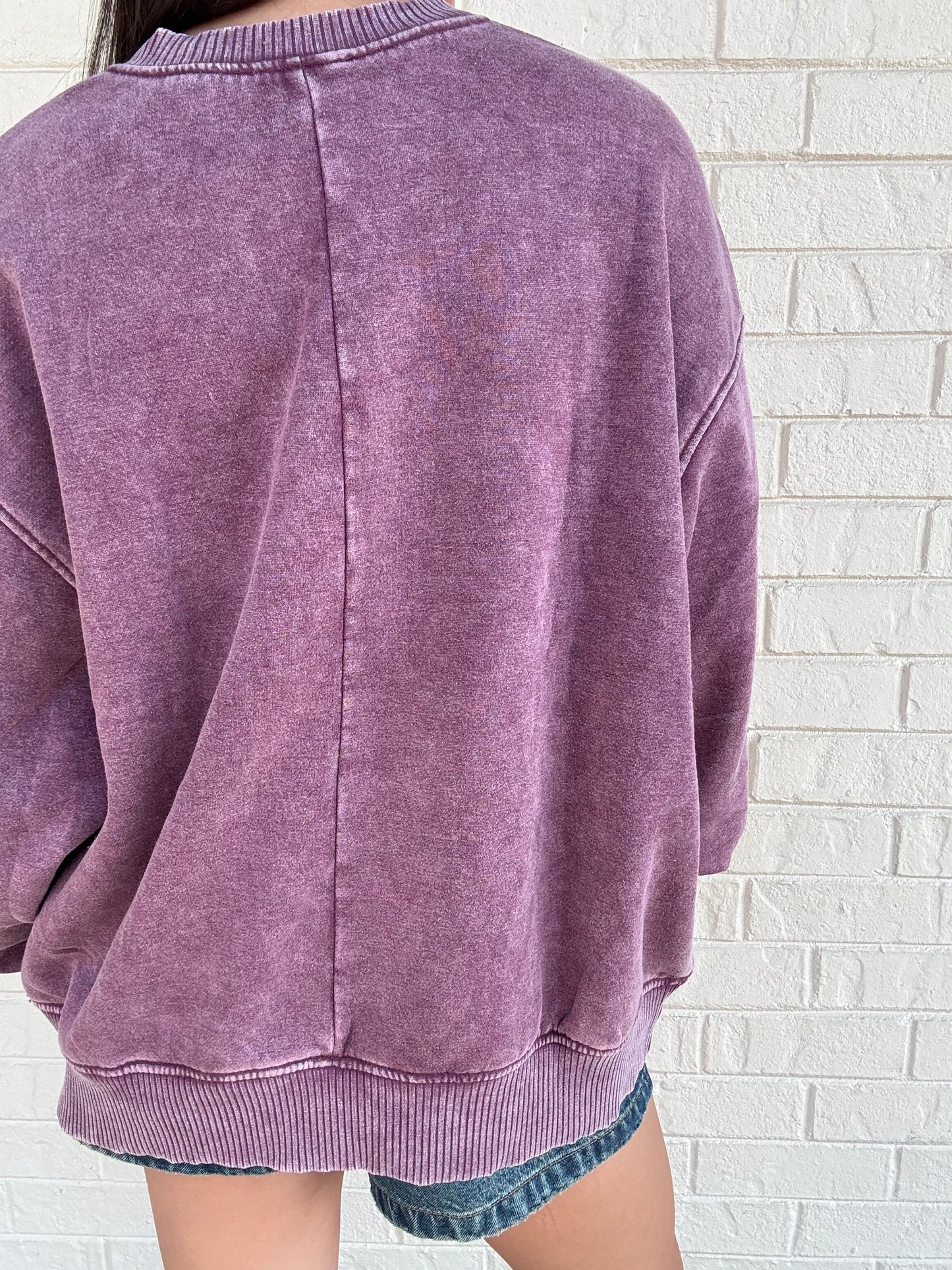 Nina Plum Pullover