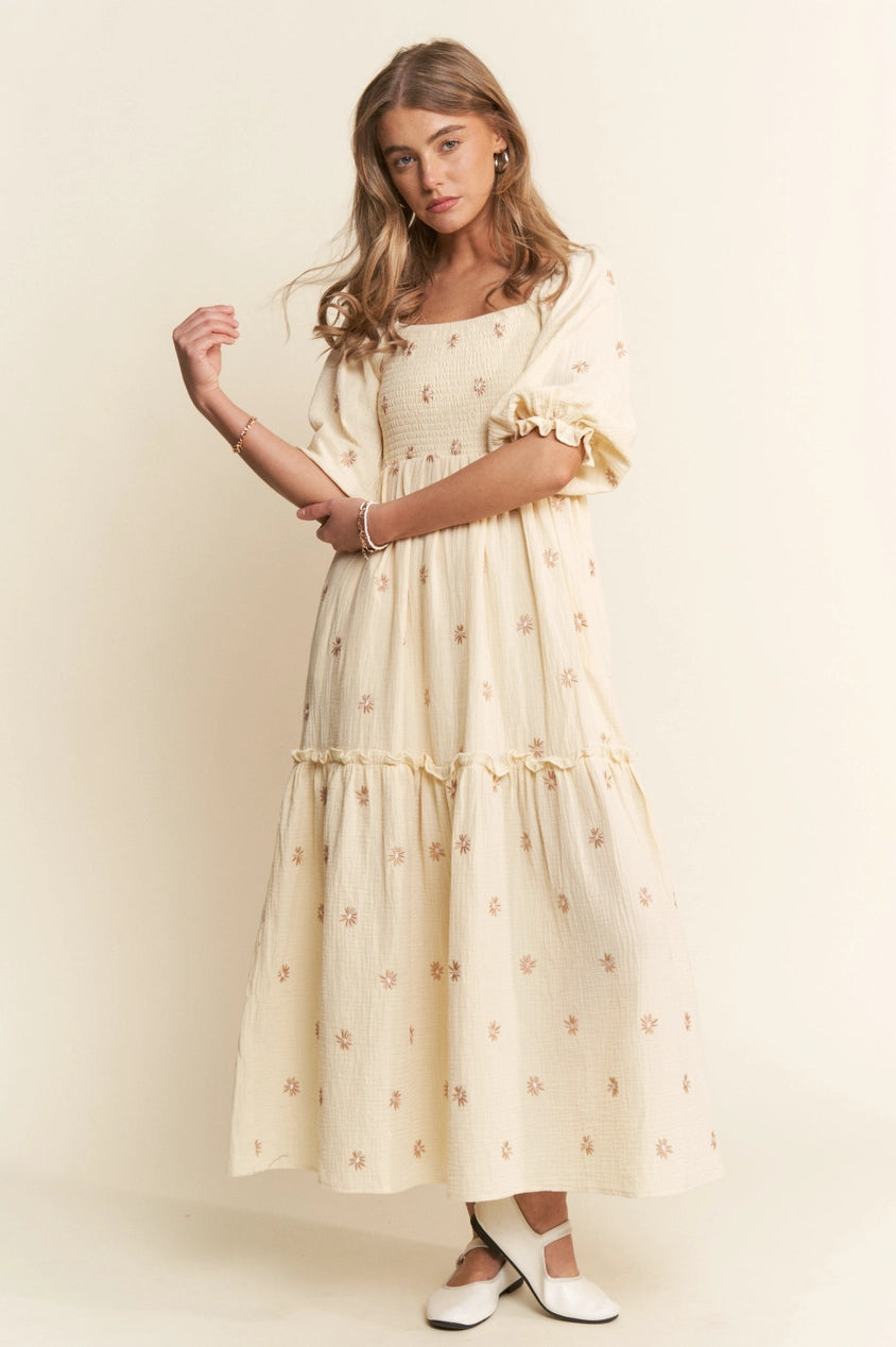Bailey Embroidered Maxi