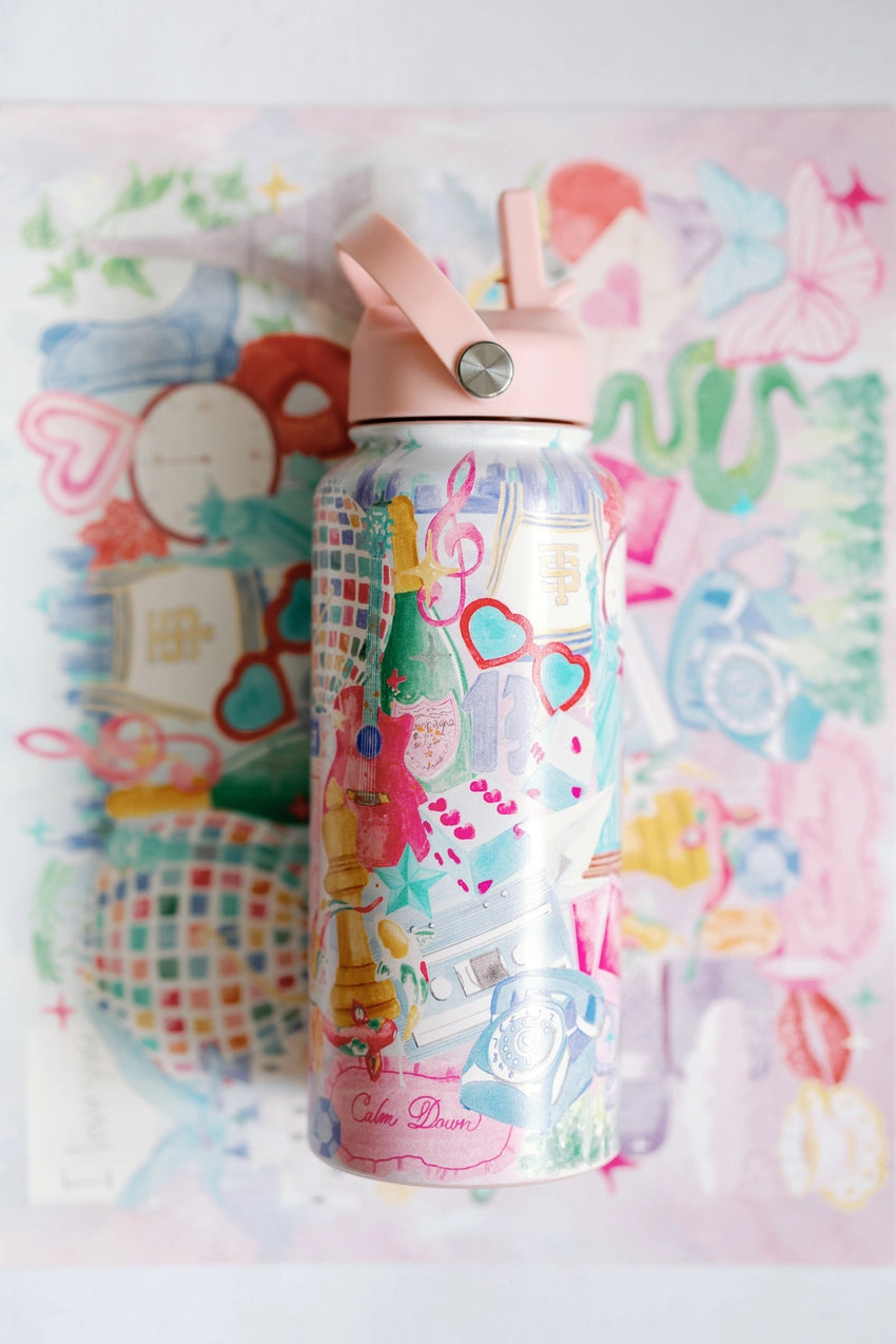 32oz Insulated Eras Water Bottle