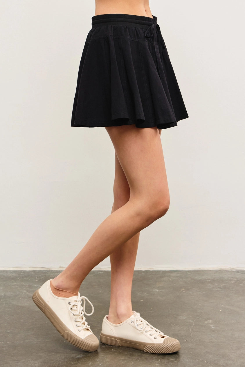 Gracie Black Skort