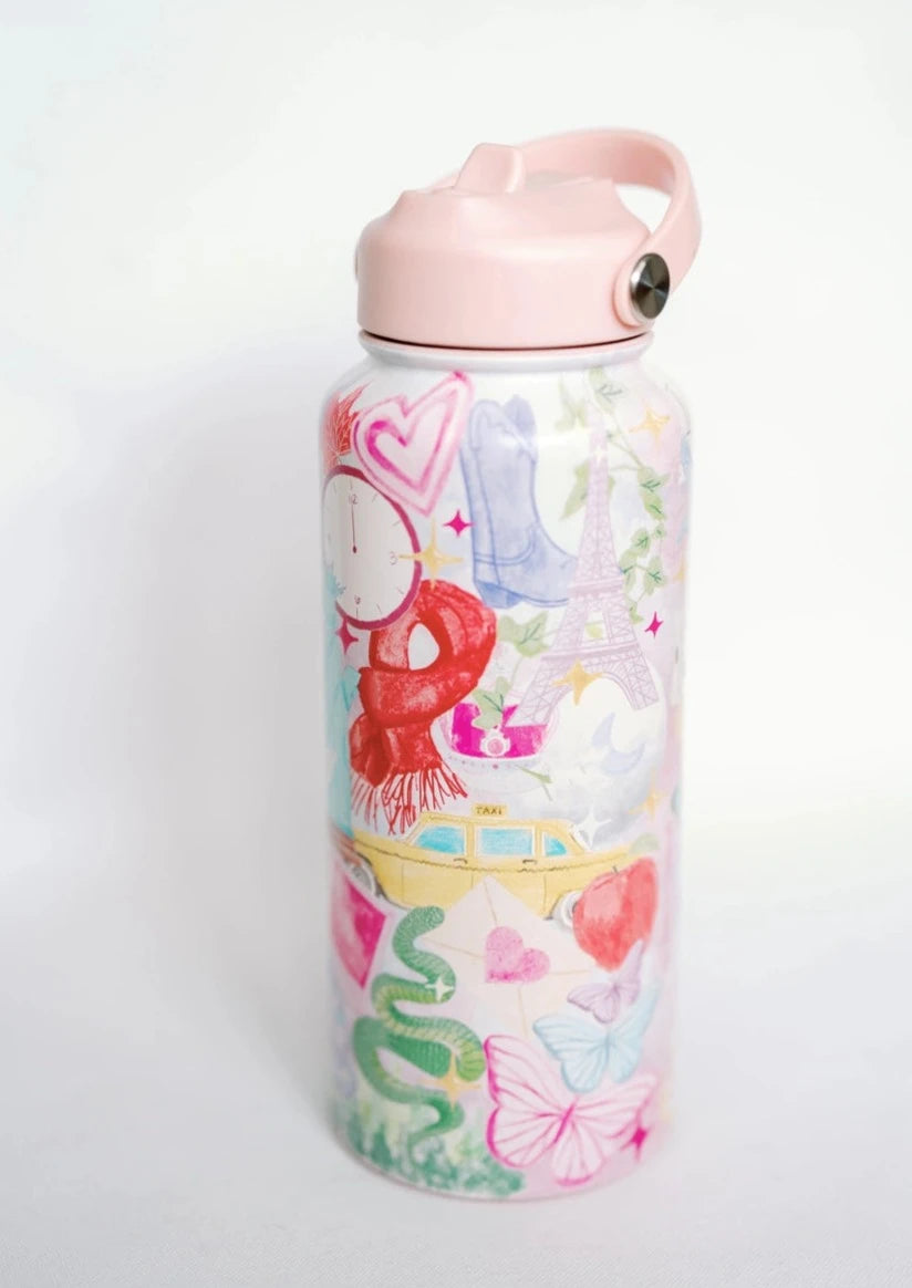 32oz Insulated Eras Water Bottle