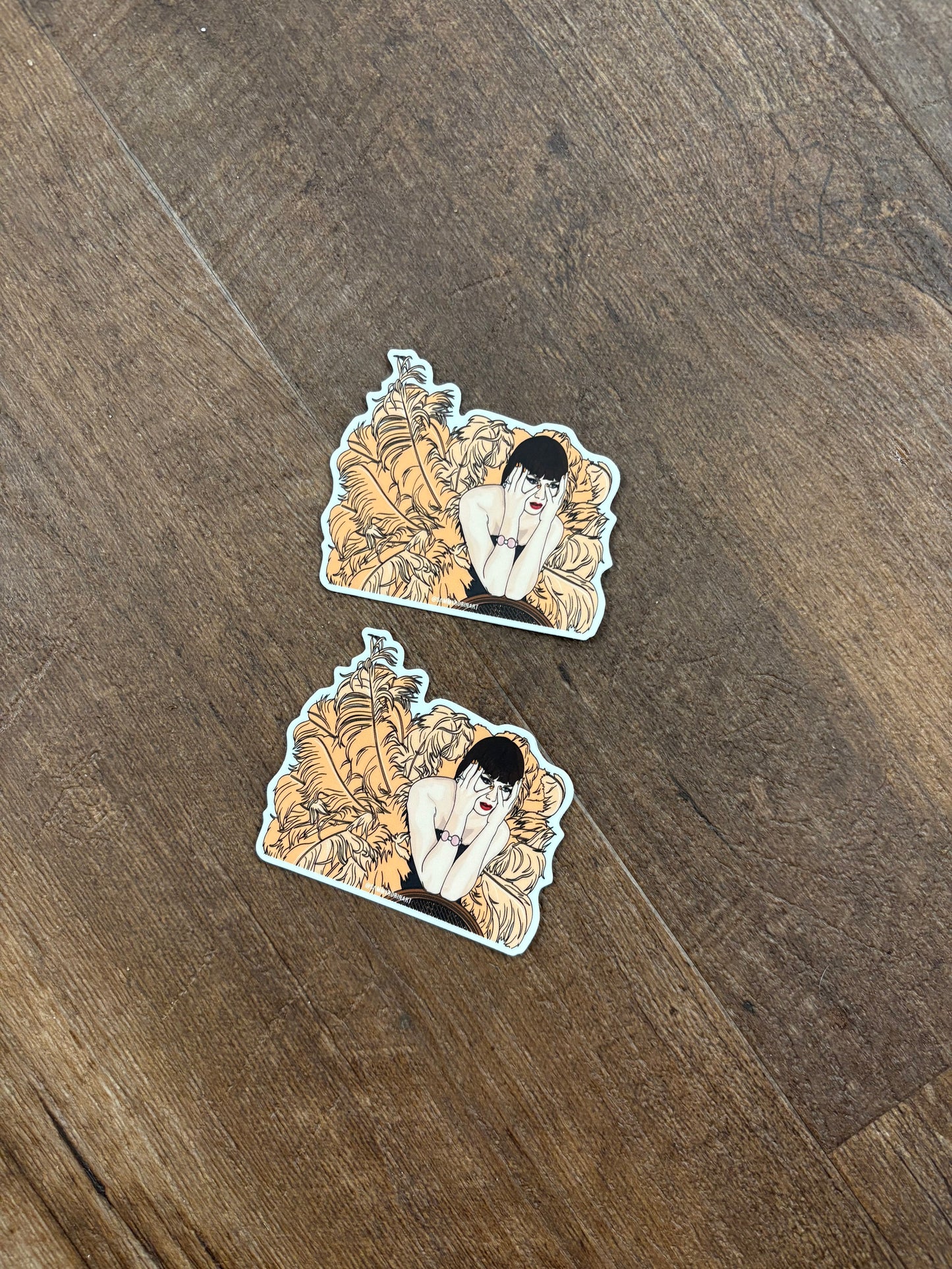 And, Baby, That's Showbiz, TLOAS Sticker