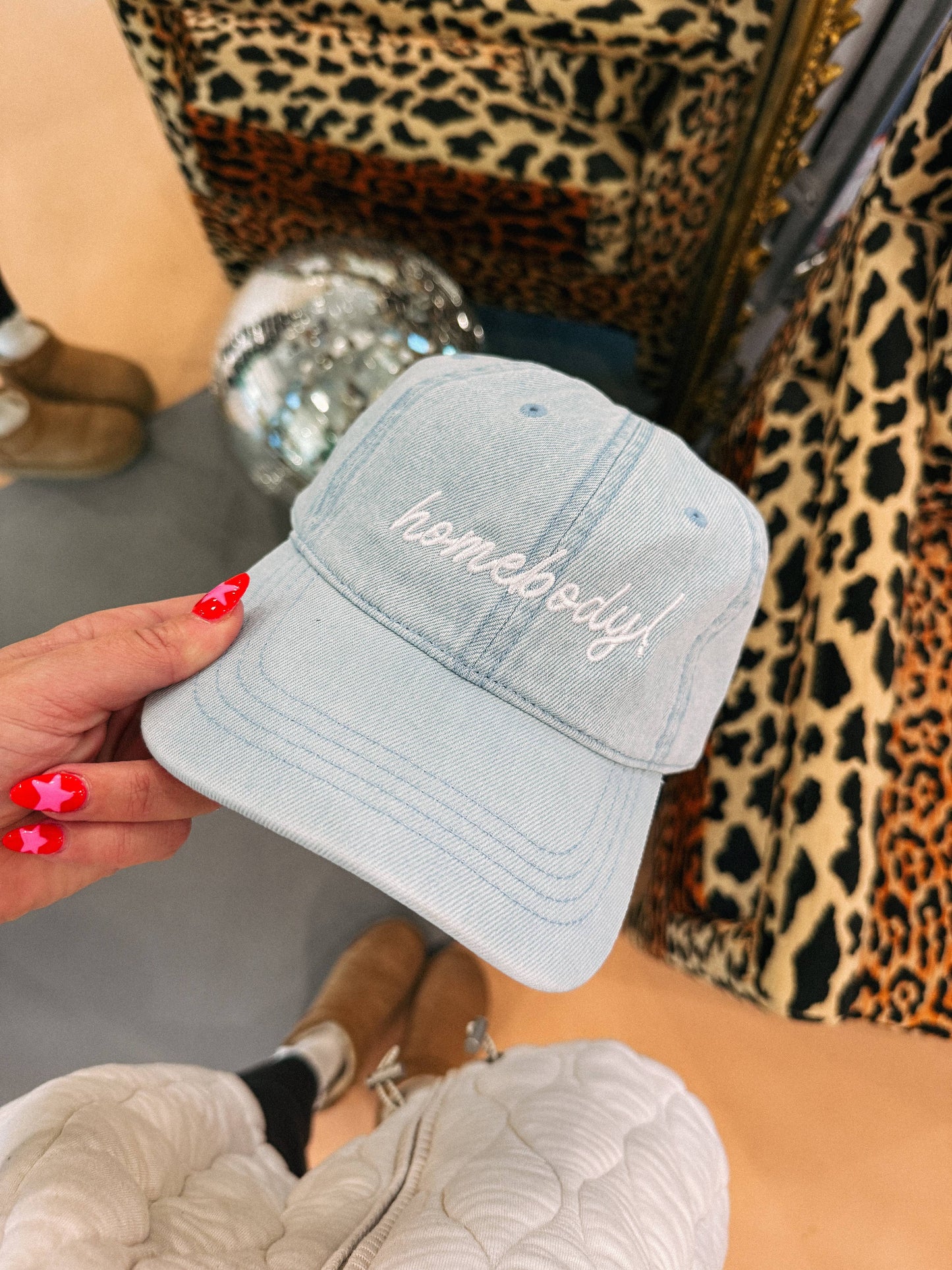 Homebody Denim Dad Hat