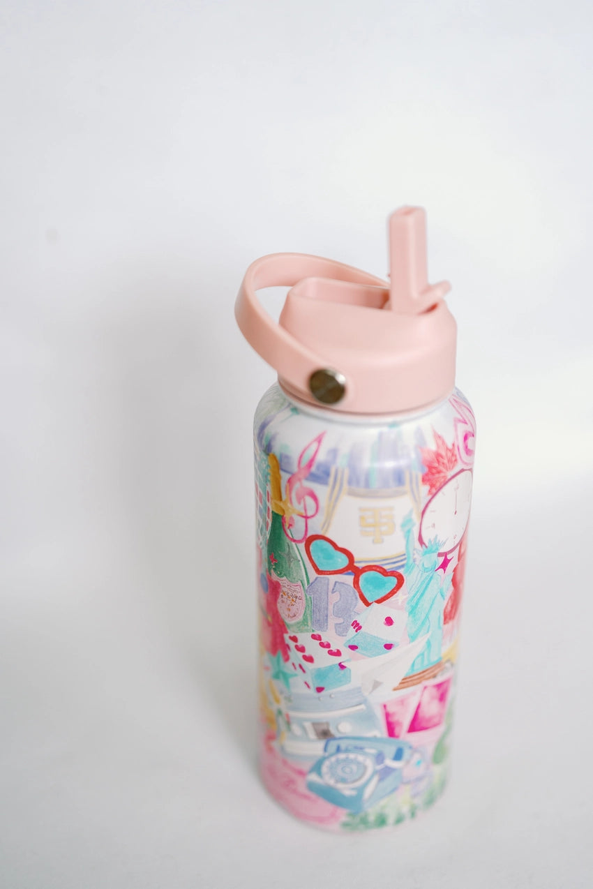 32oz Insulated Eras Water Bottle