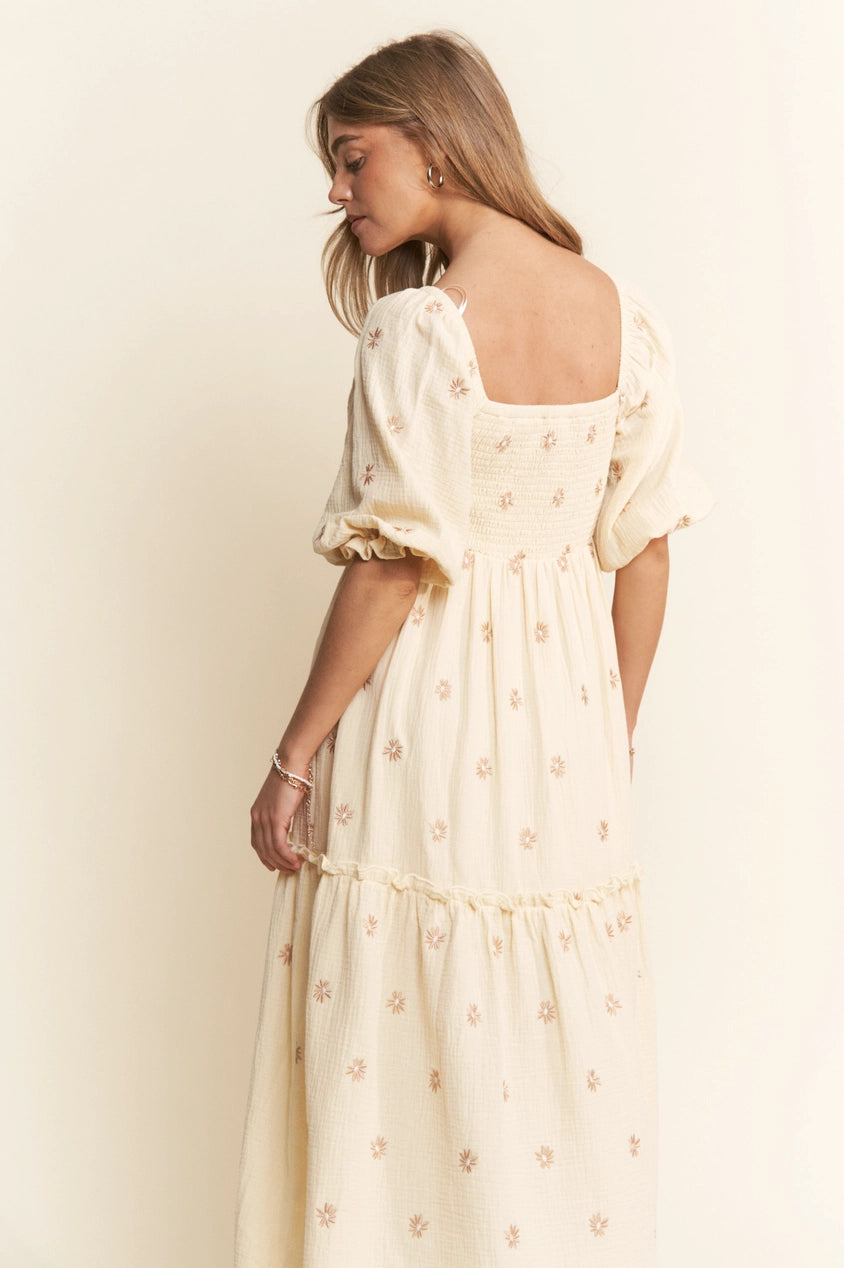 Bailey Embroidered Maxi