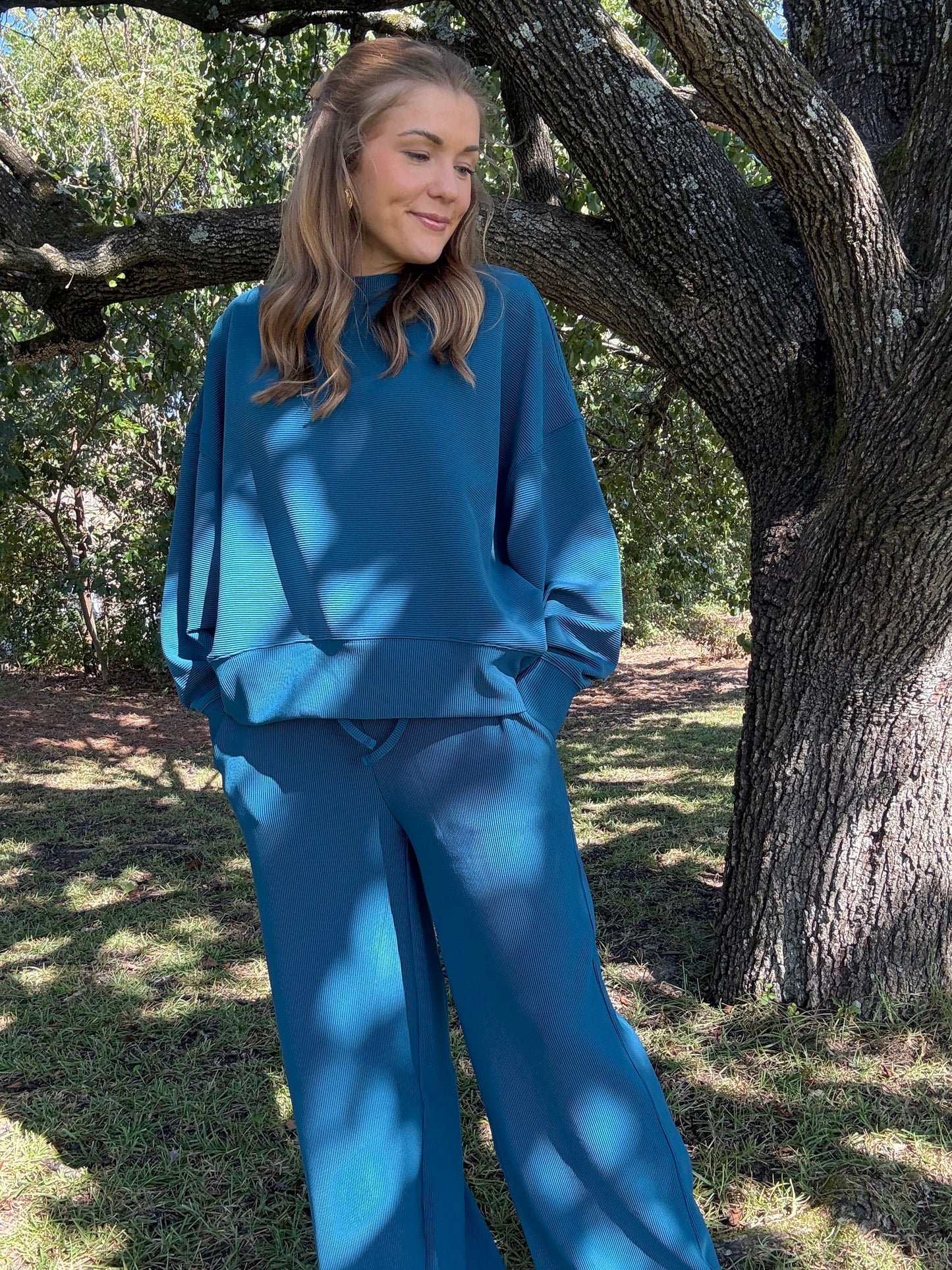 Kennedy Teal Matching Set