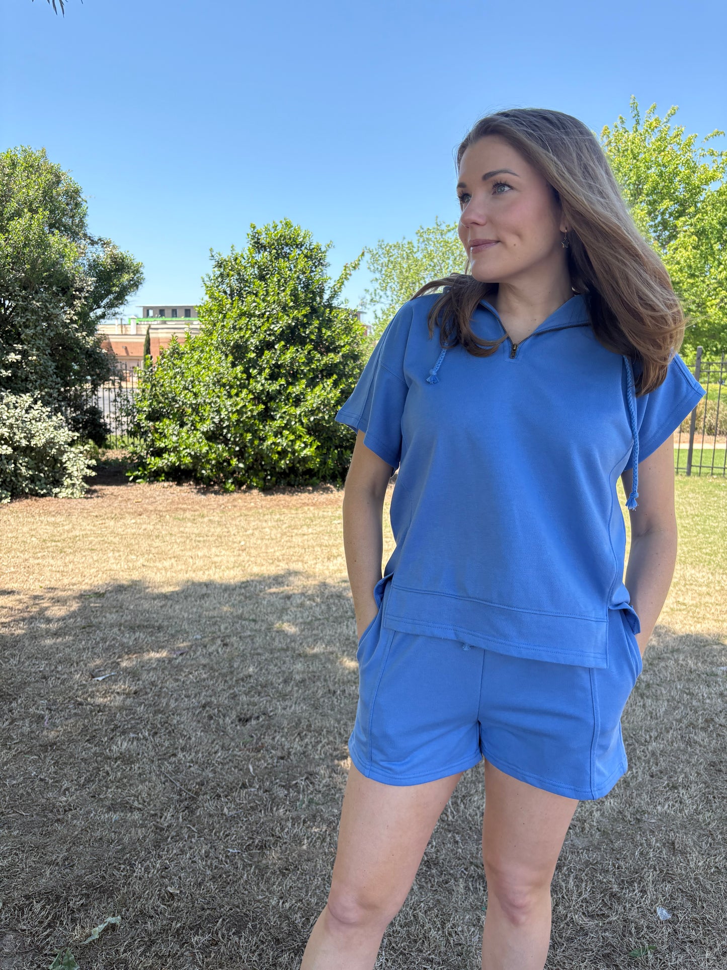 Sawyer Blue Matching Set