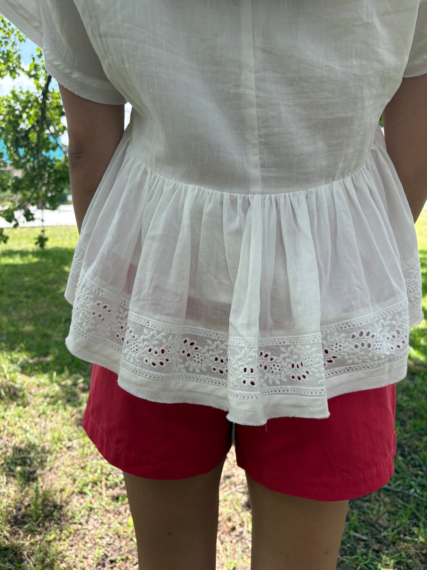 Kate Red Boxer Shorts