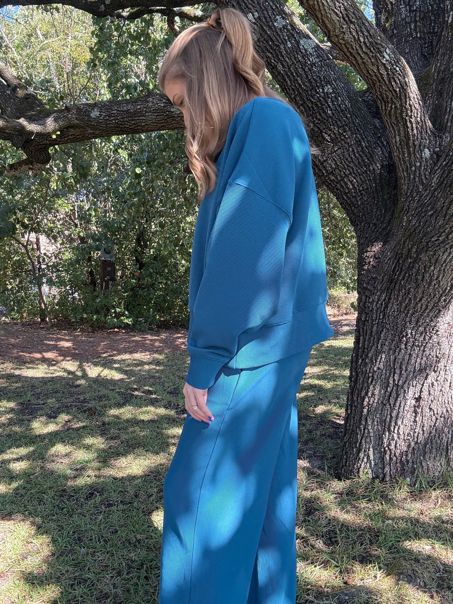 Kennedy Teal Matching Set