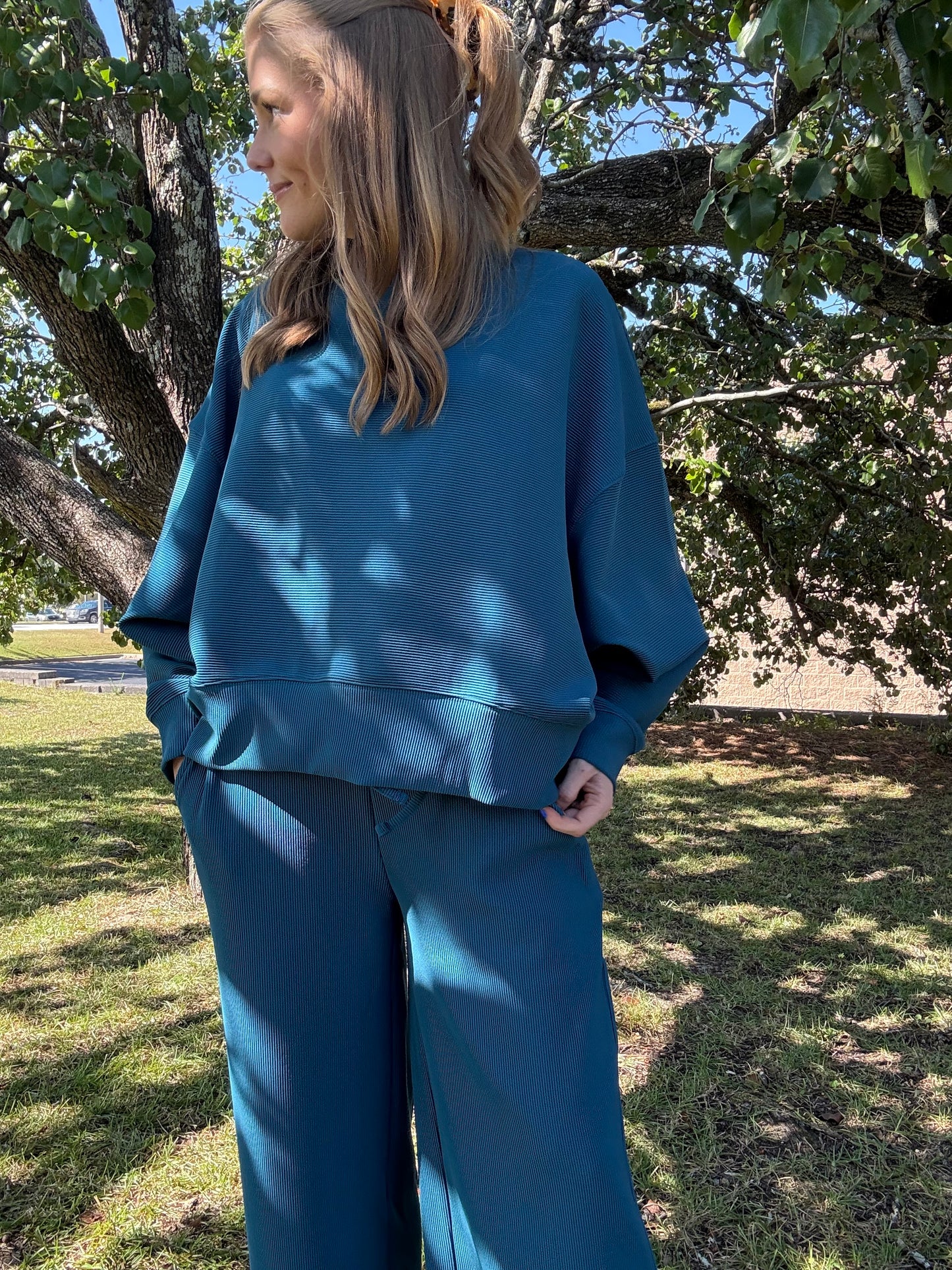 Kennedy Teal Matching Set