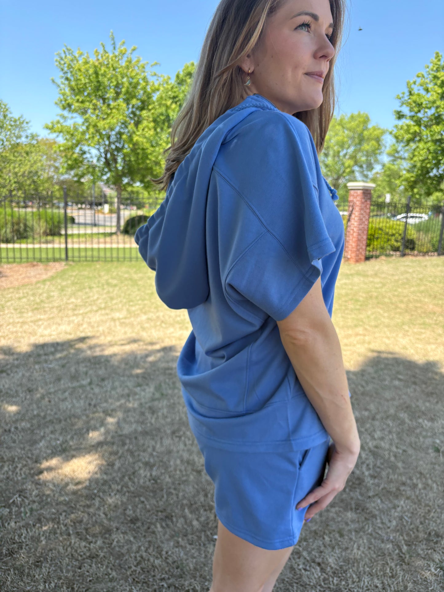 Sawyer Blue Matching Set
