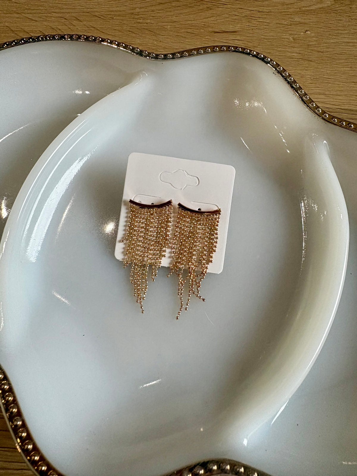 Gold Dangle Earrings