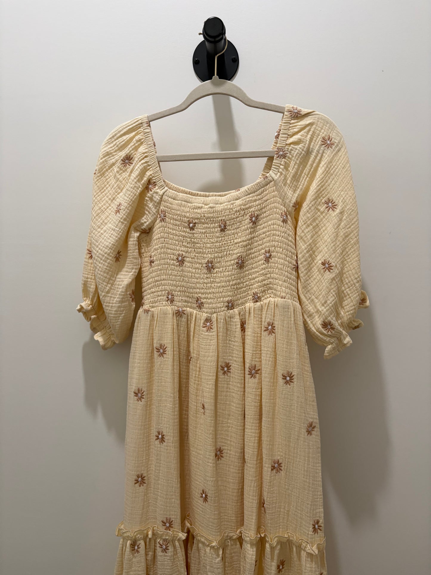 Bailey Cream Embroidered Maxi Dress