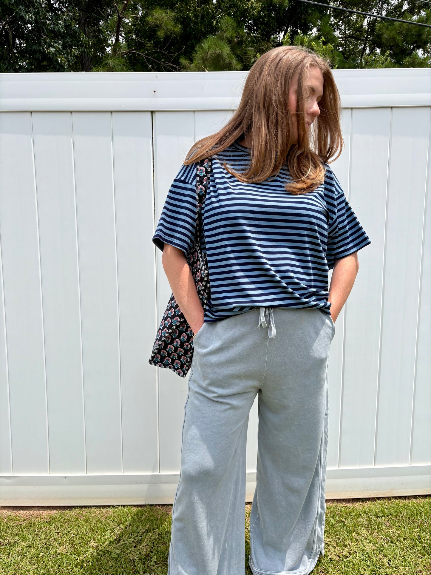 Denim Washed Pants
