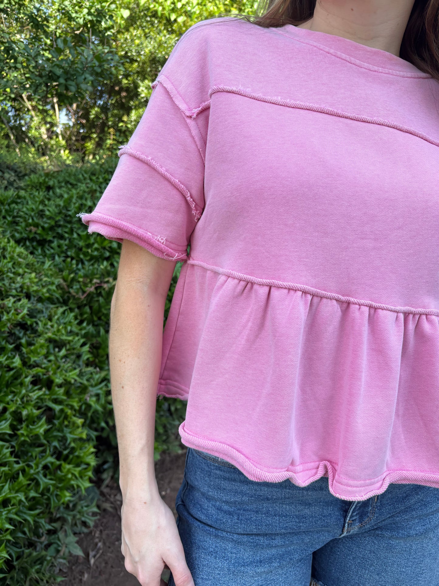 Rachel Pink Blouse
