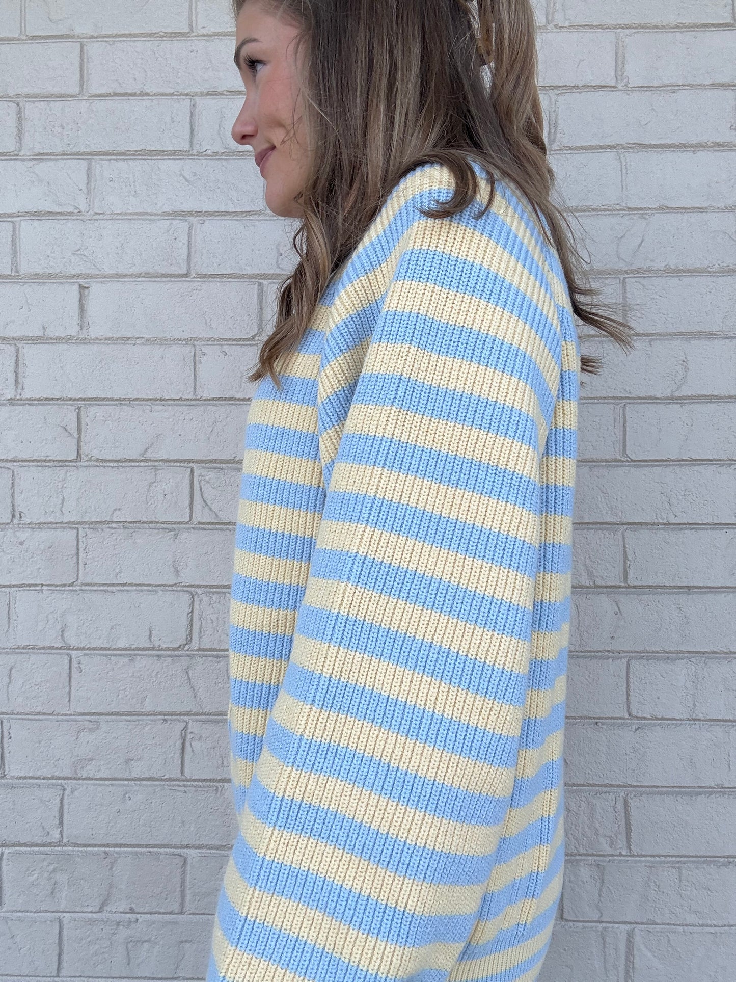 Opal Striped Sweater