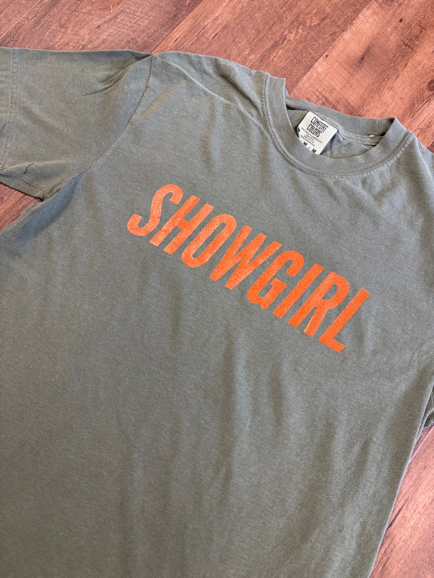 Showgirl Glitter Tee