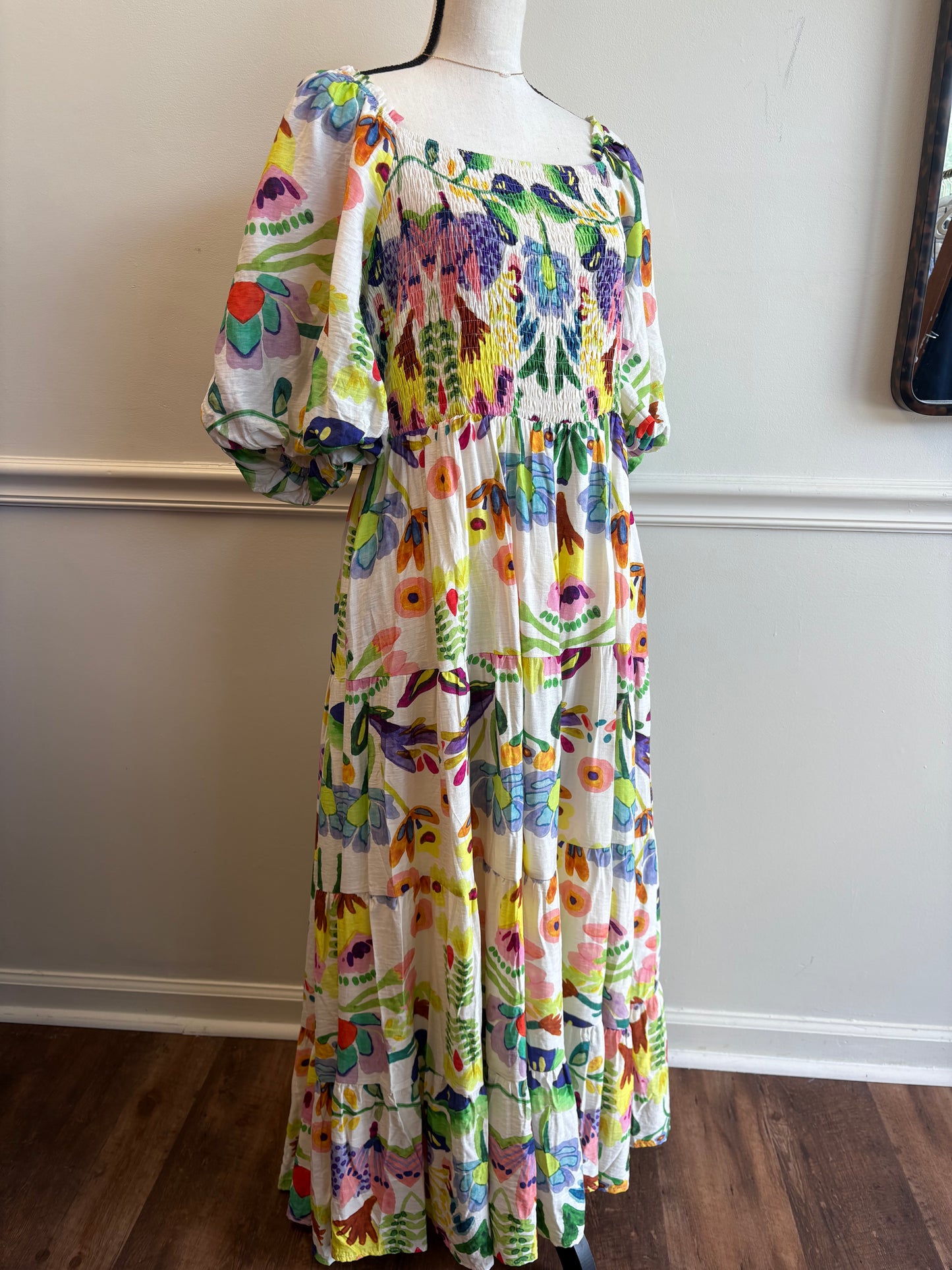 Jasmine Floral Maxi Dress